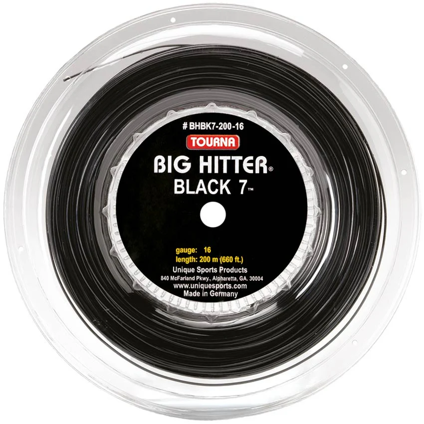 Big Hitter 7 Strängrulle 220m-Svart