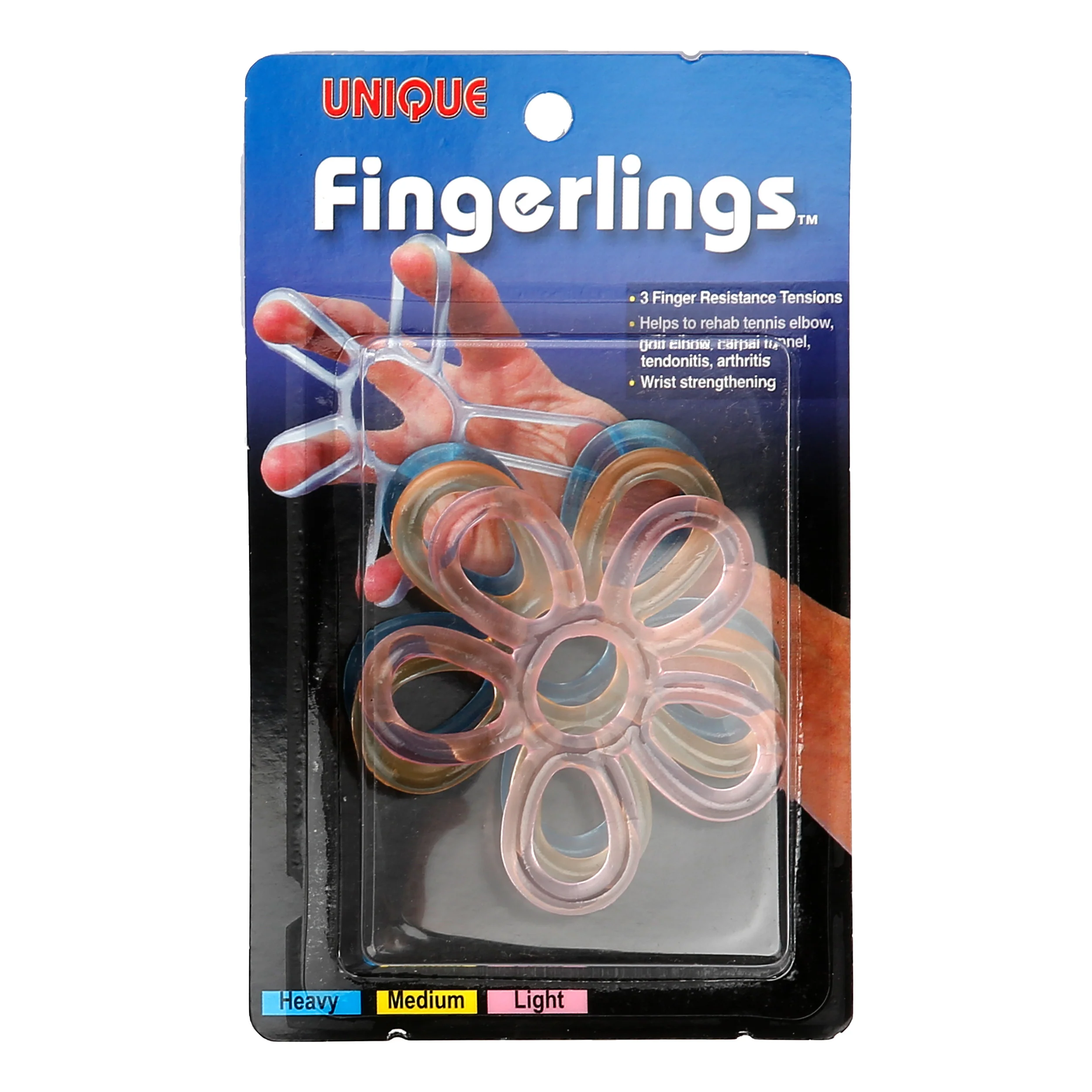 Fingerlings Bandage 3-pack-Svart