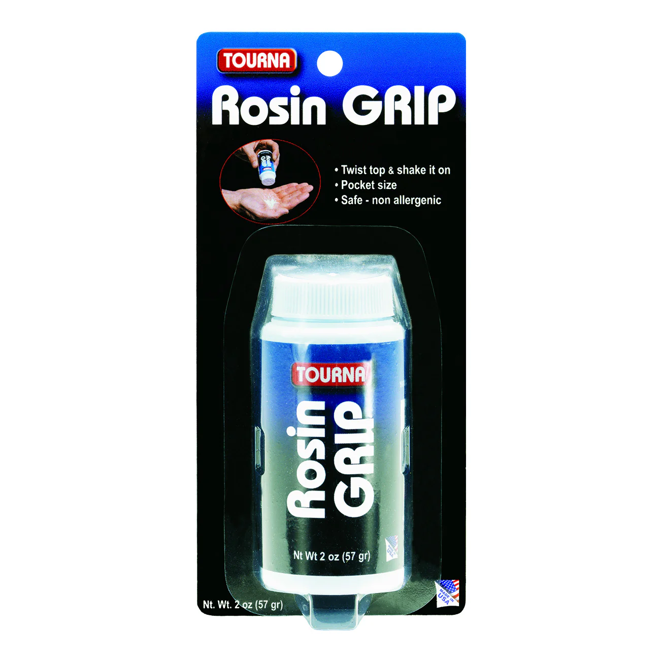 Rosin Grip Shaker Handvård-Vit