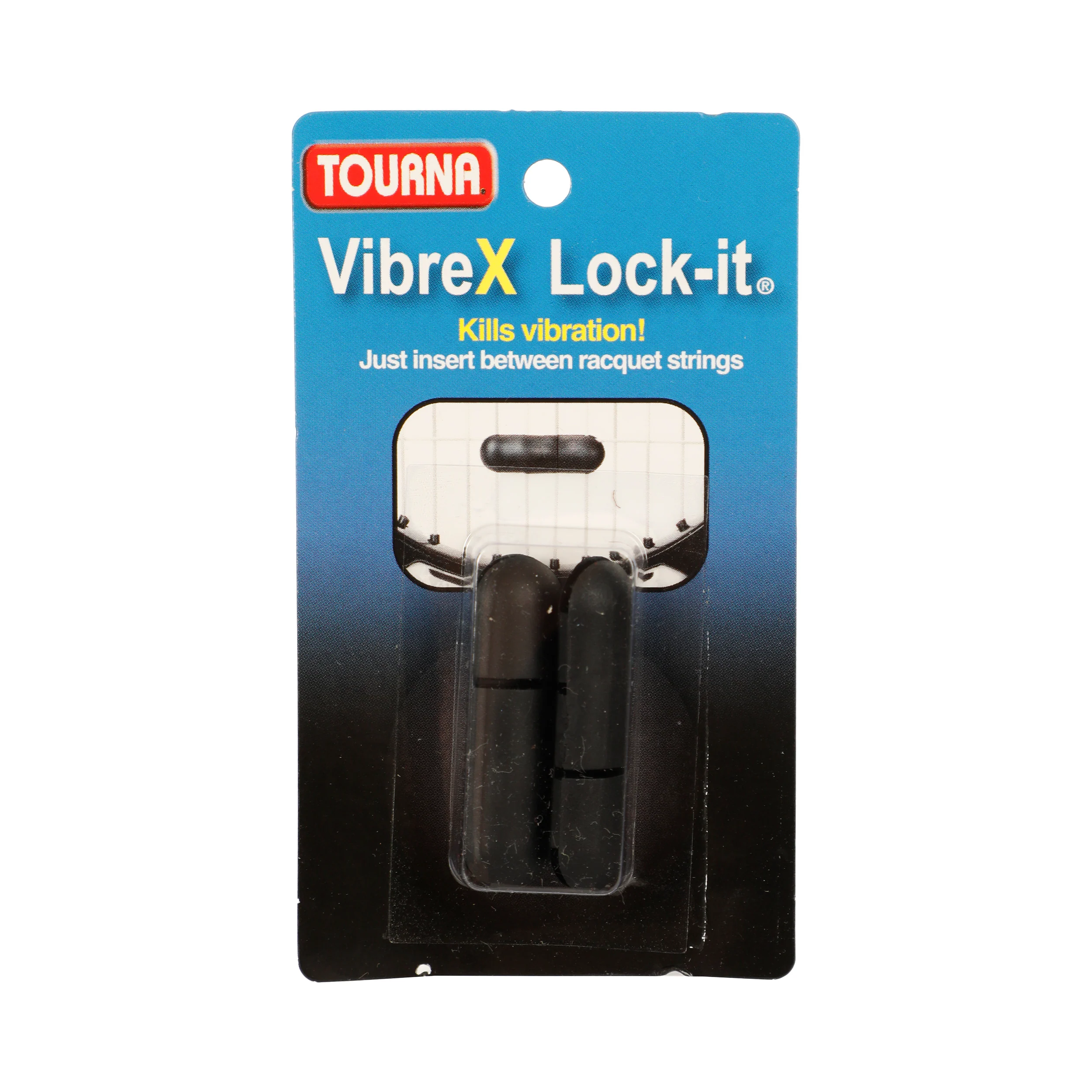 Vibrex Lock Dämpare 2-pack-Svart