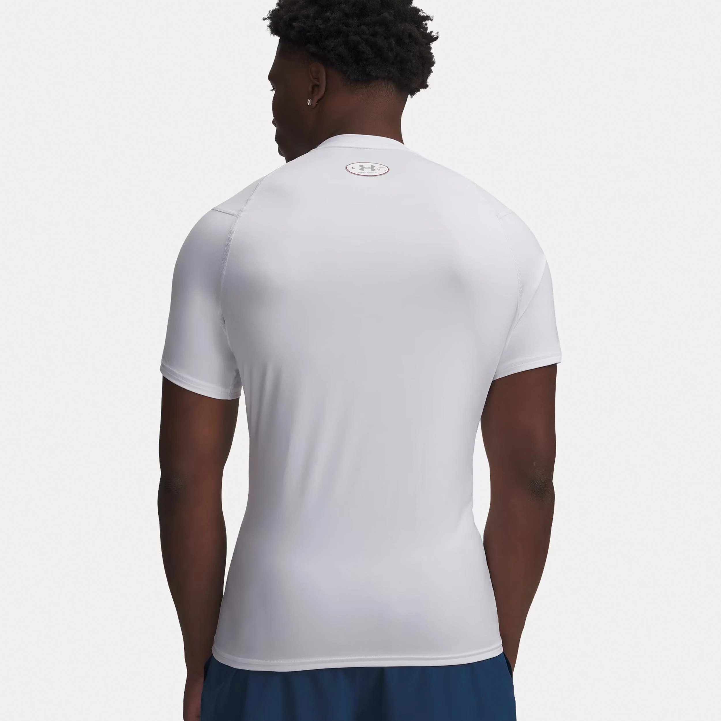 Elite Fitted T-shirt Herrar-vit - Image 2