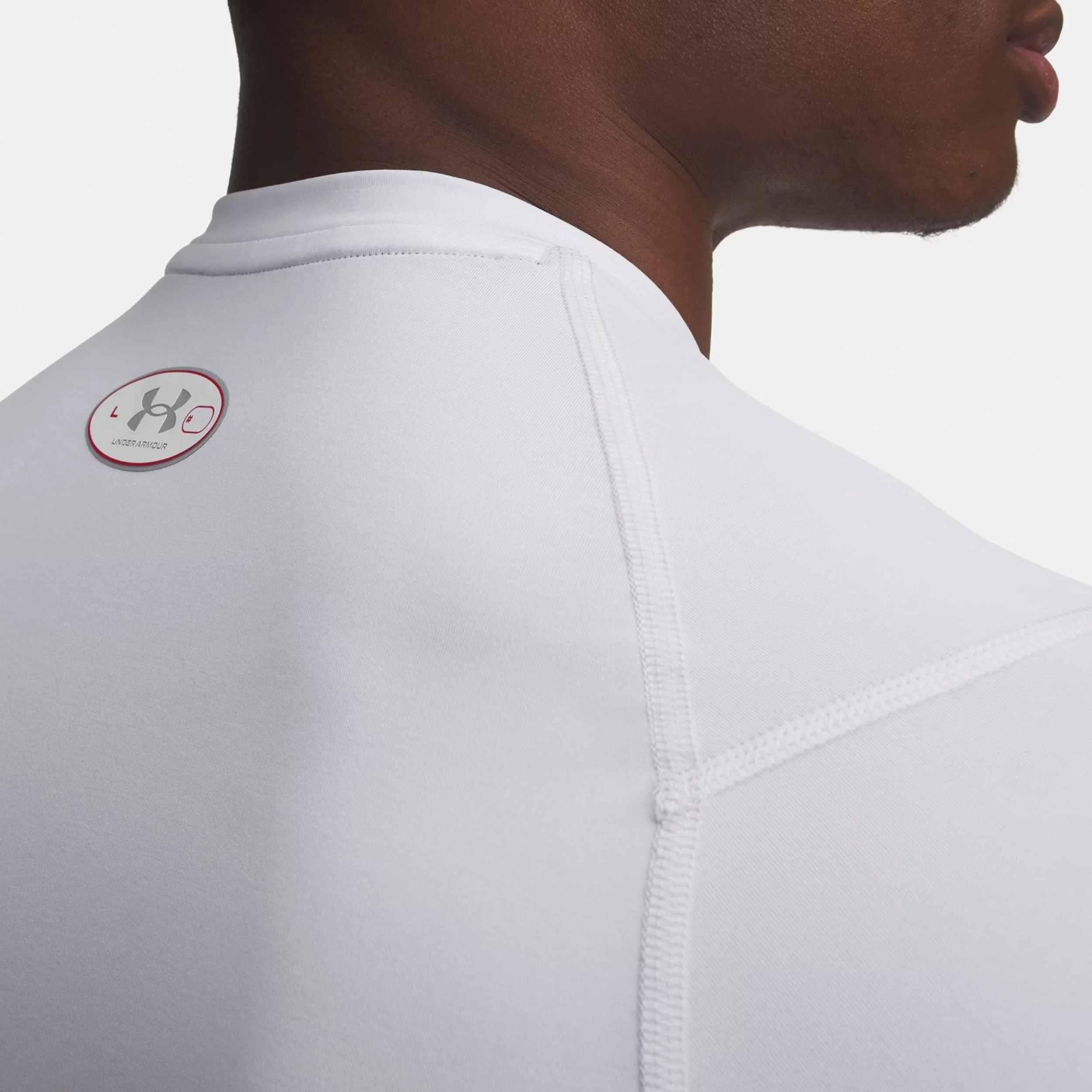 Elite Fitted T-shirt Herrar-vit - Image 3