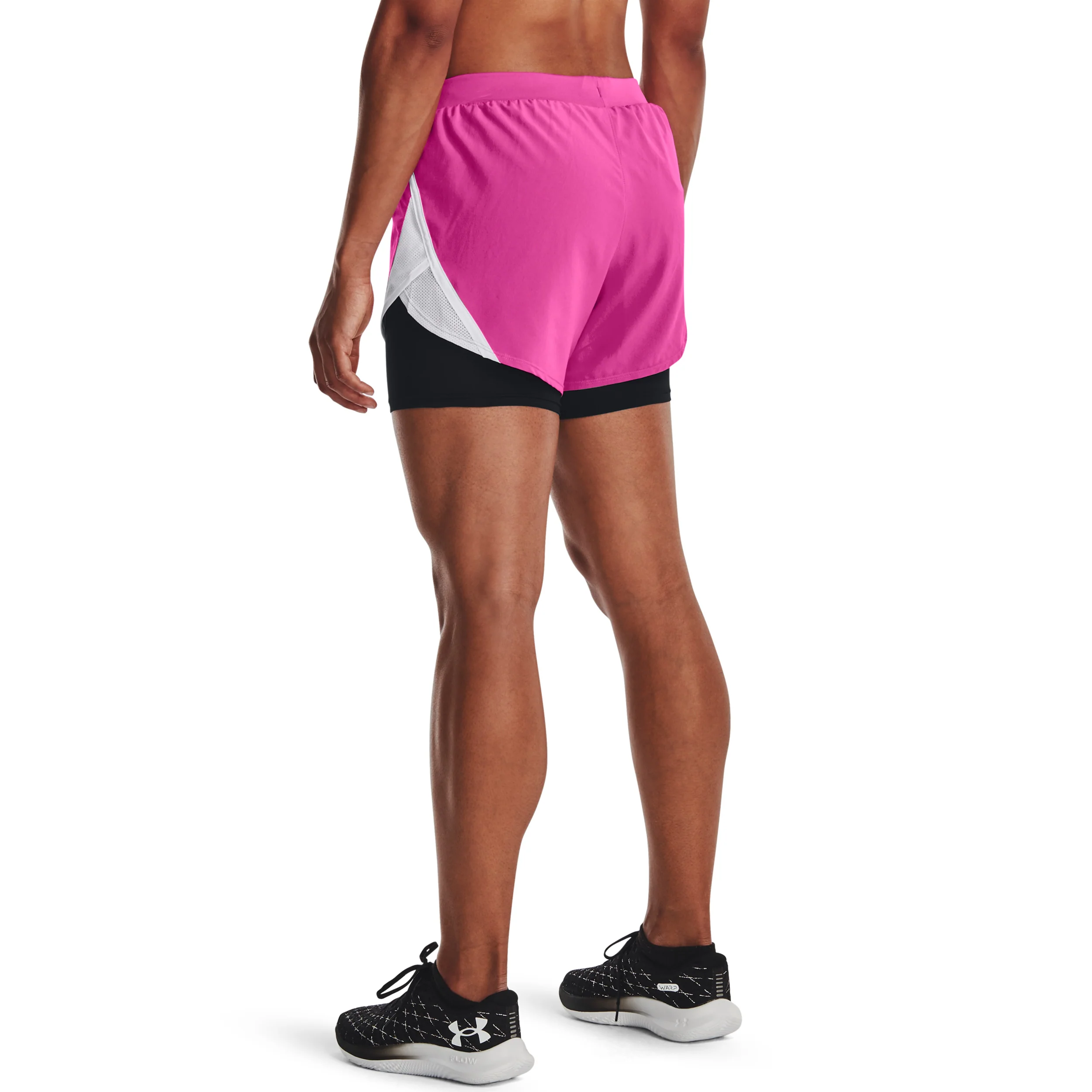 Fly By 2.0 2in1 Shorts Damer-Pink,Vit - Image 4