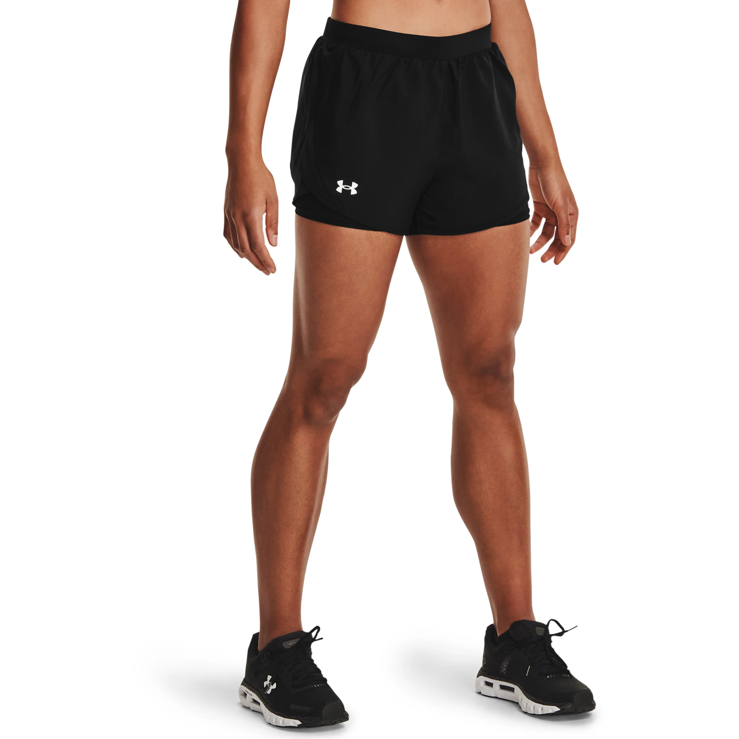 Fly By 2.0 2in1 Shorts Damer-Svart,Silver - Image 3