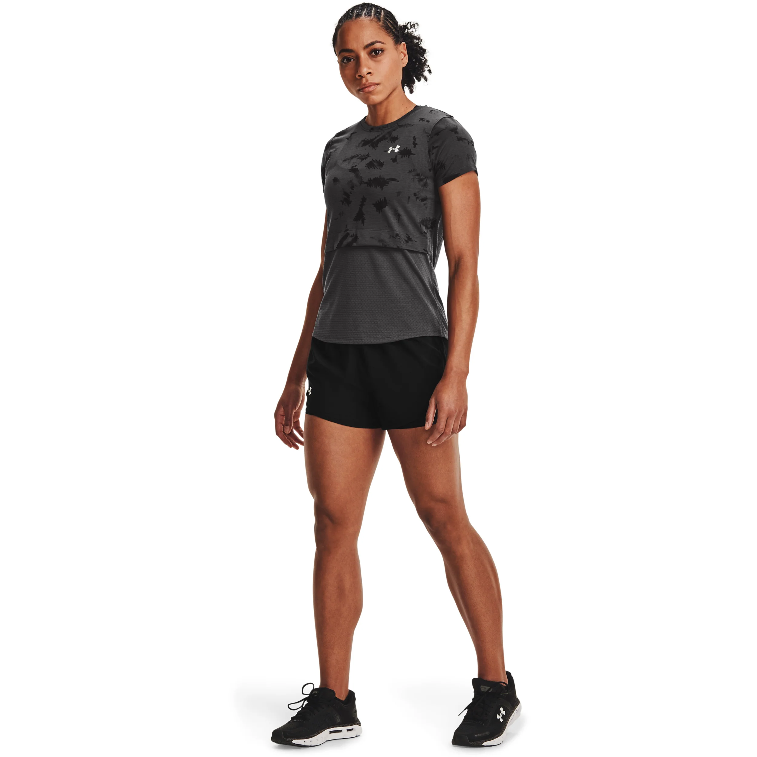 Fly By 2.0 2in1 Shorts Damer-Svart,Silver - Image 5