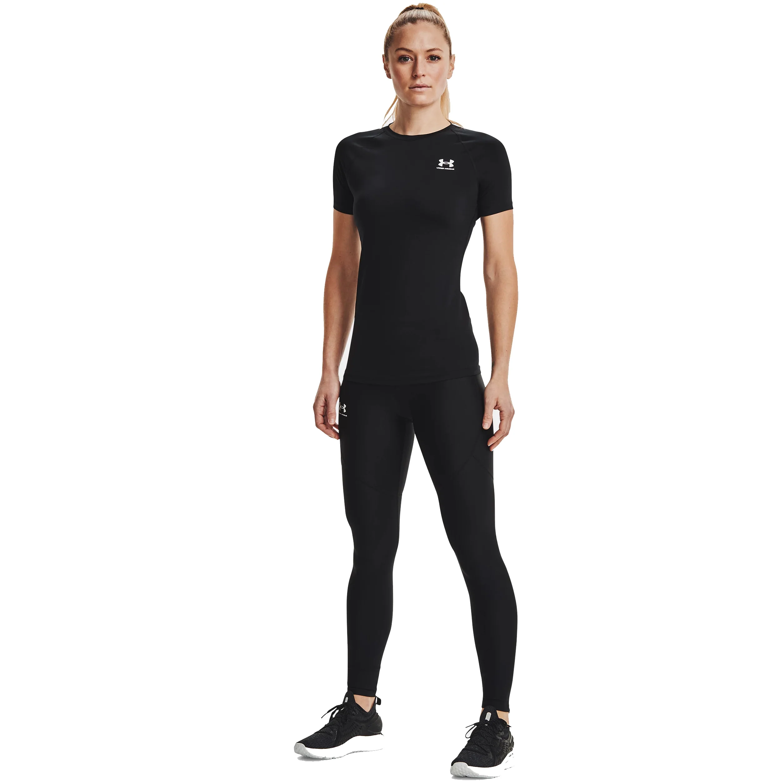 Heatgear Authentics Comp T-shirt Damer-Svart - Image 4