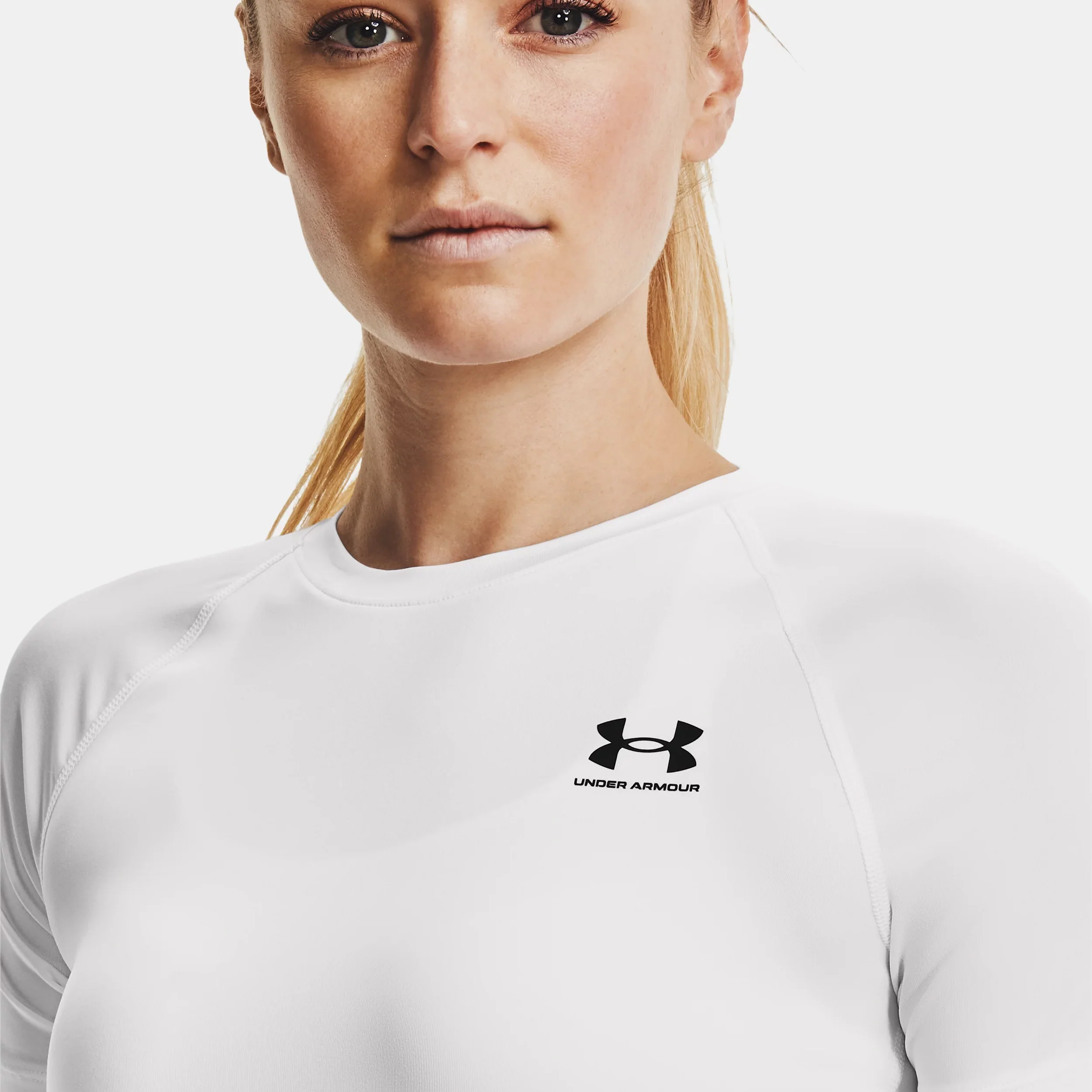 Heatgear Authentics Comp T-shirt Damer-Vit - Image 3