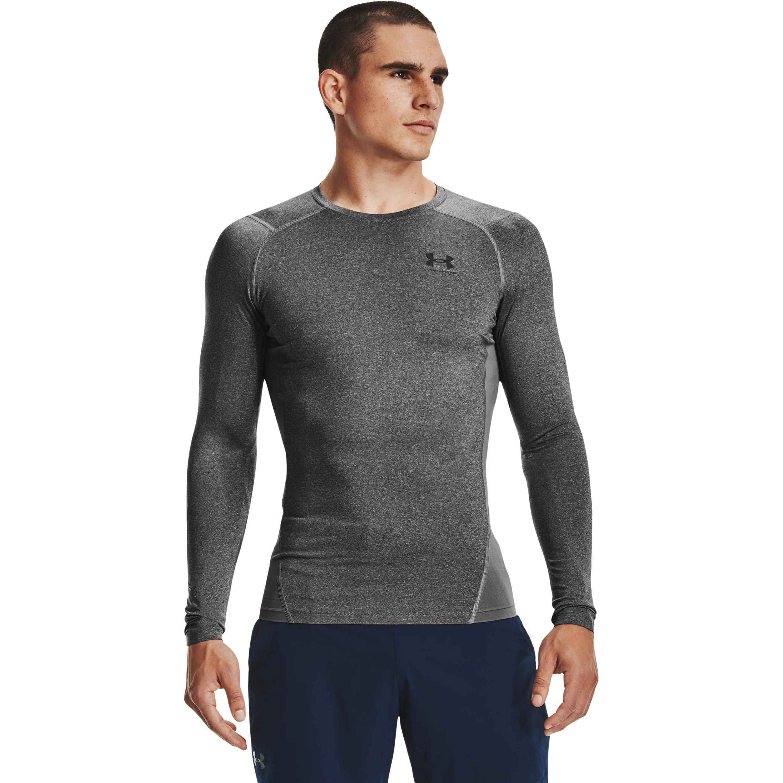 Heatgear Comp Långärmat Herrar-Antracit,Svart - Image 3