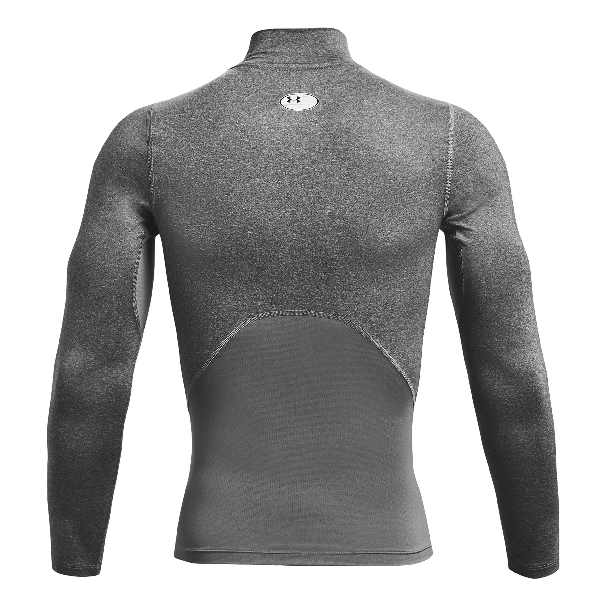 Heatgear Comp Mock Långärmat Herrar-Grå - Image 2