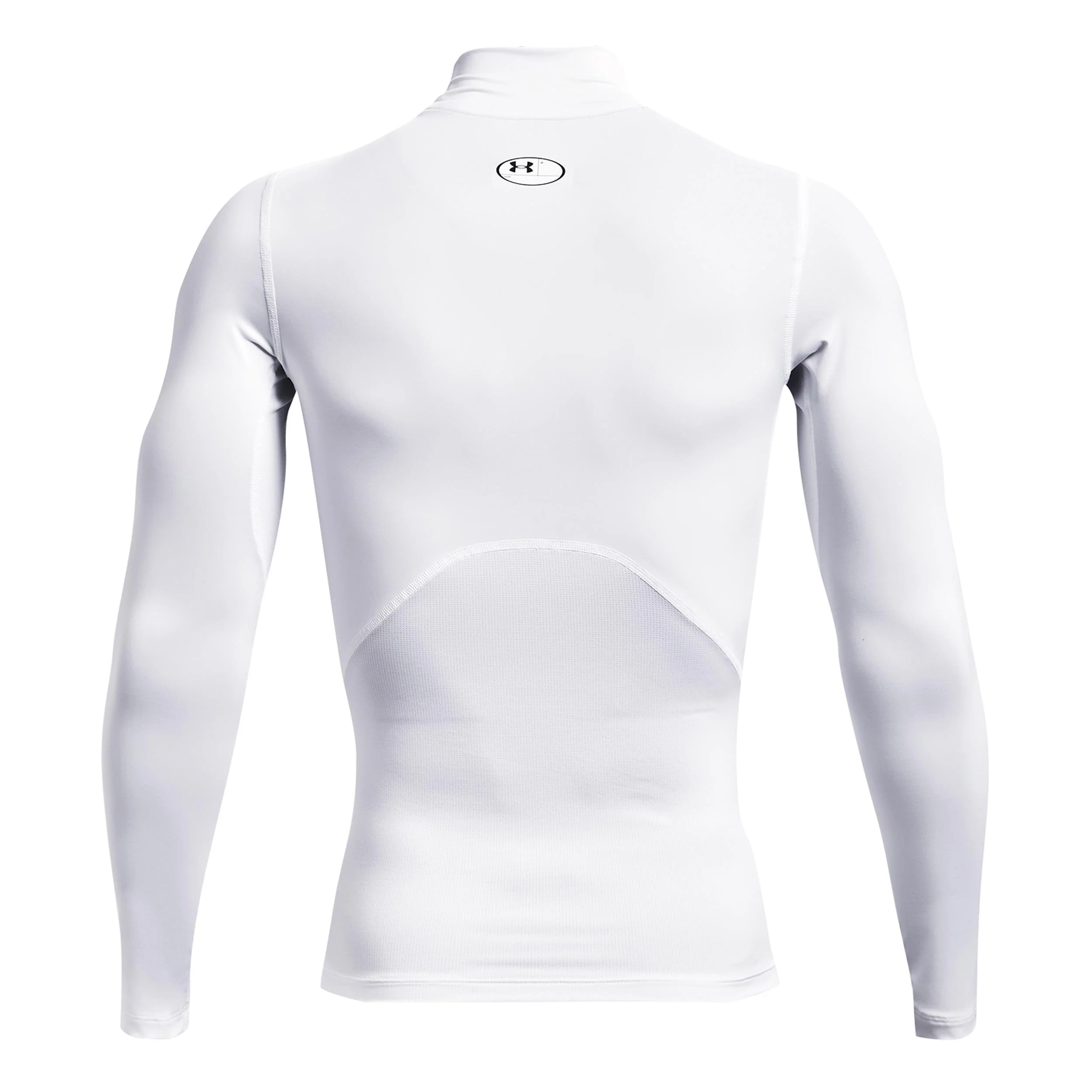 Heatgear Comp Mock Långärmat Herrar-Vit - Image 2