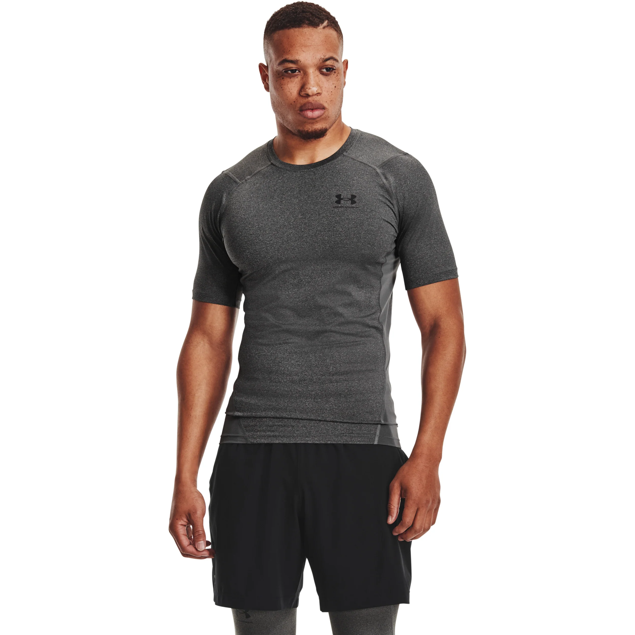 Heatgear Comp T-shirt Herrar-Mörkgrå - Image 3