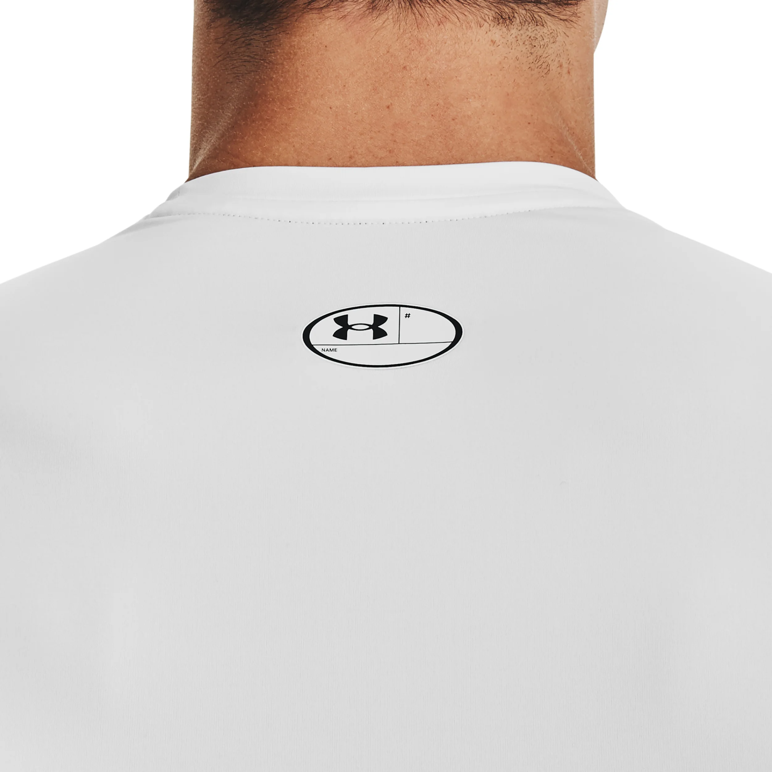 Heatgear Comp T-shirt Herrar-Vit,Svart - Image 6
