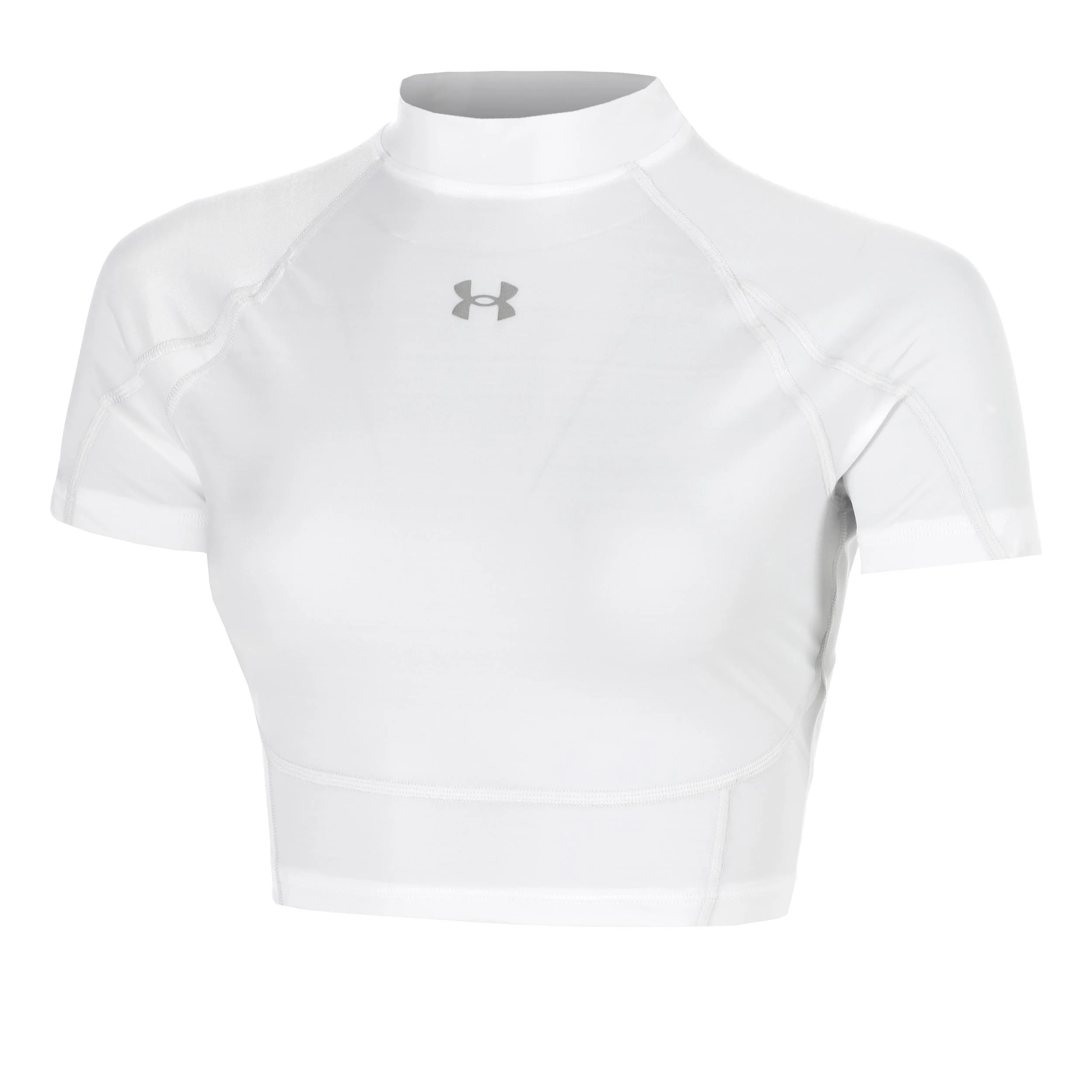 HeatGear Elite Crop T-shirt Damer-vit