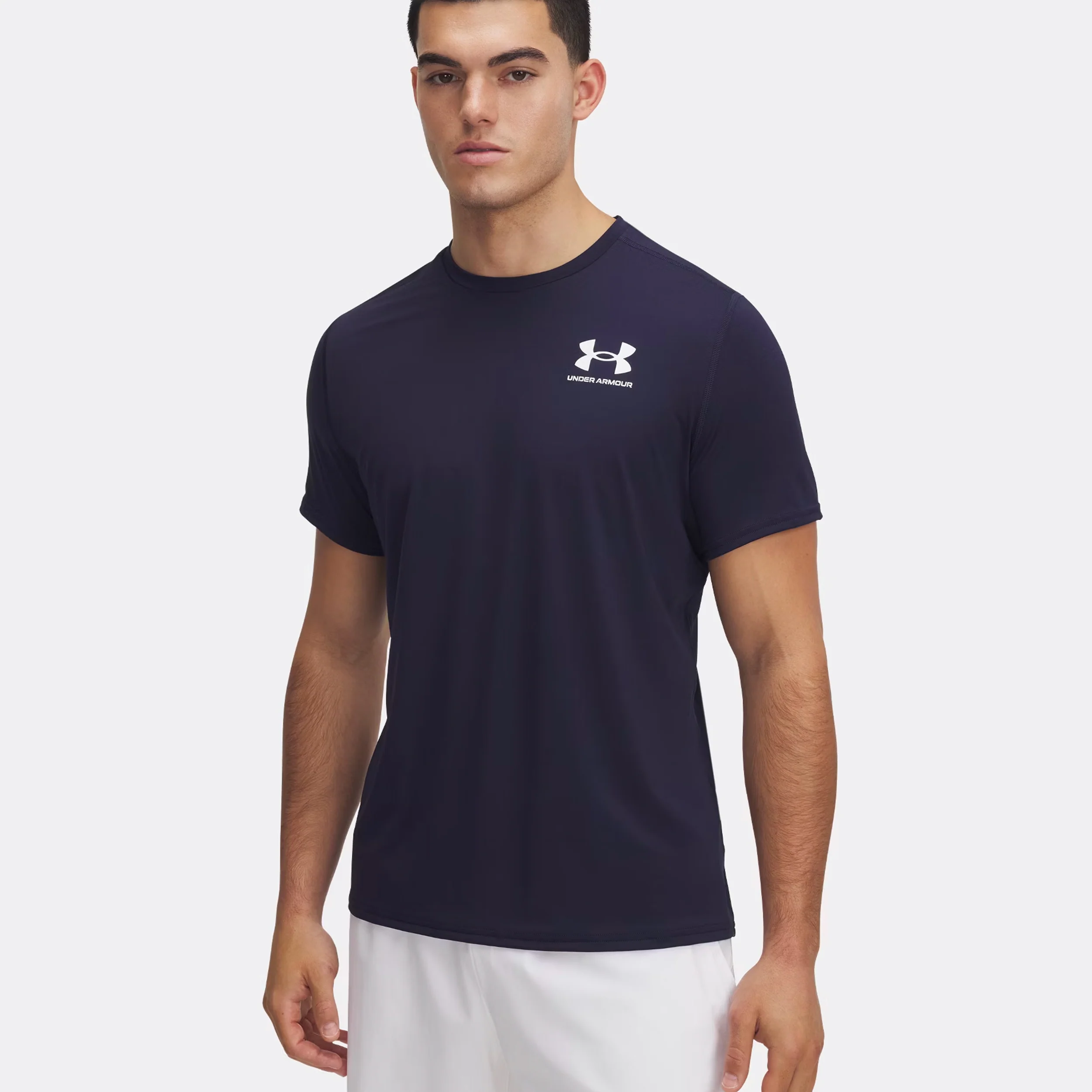 Heatgear Fitted T-shirt Herrar-Mörkblå