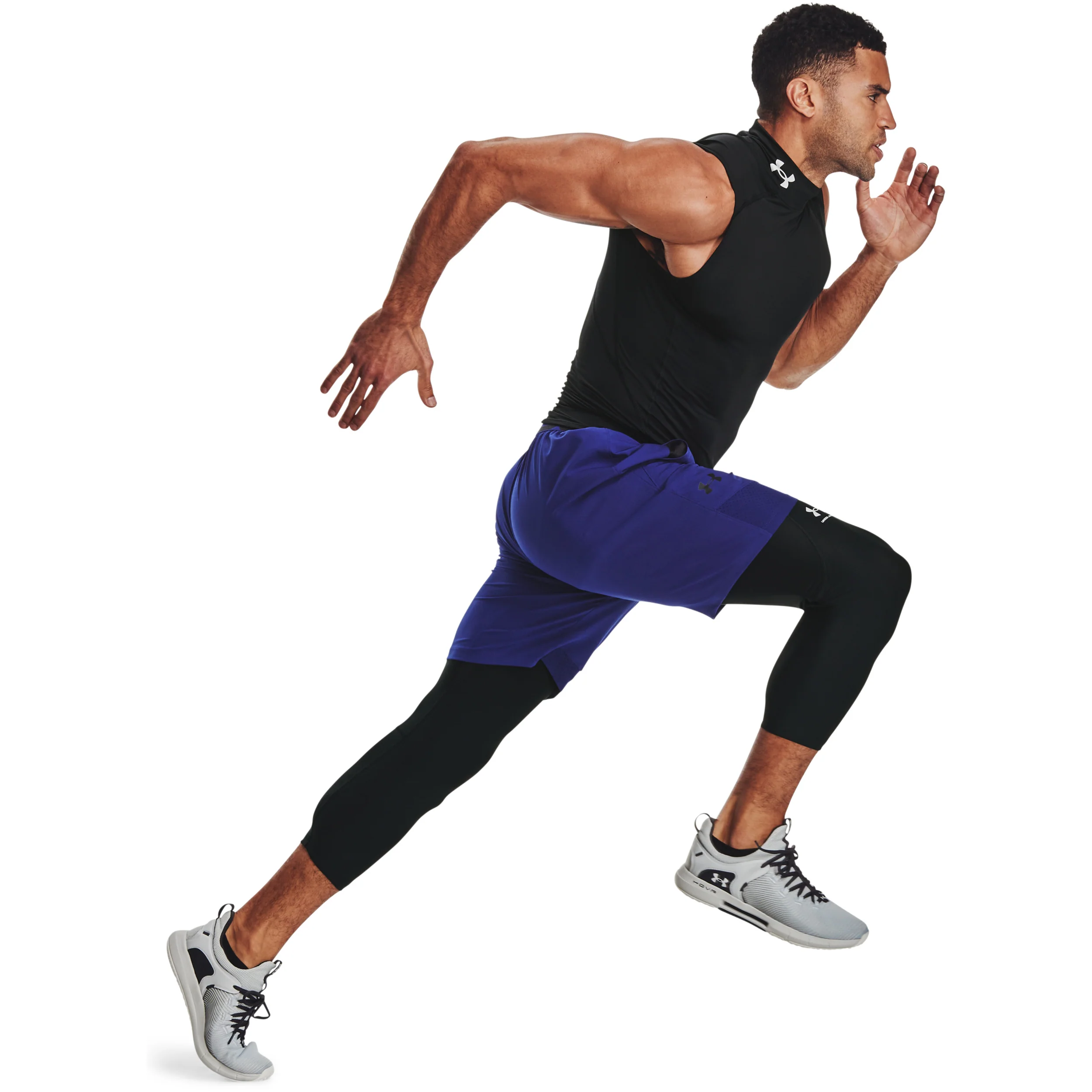 Heatgear Tights Herrar-Svart,Vit - Image 6