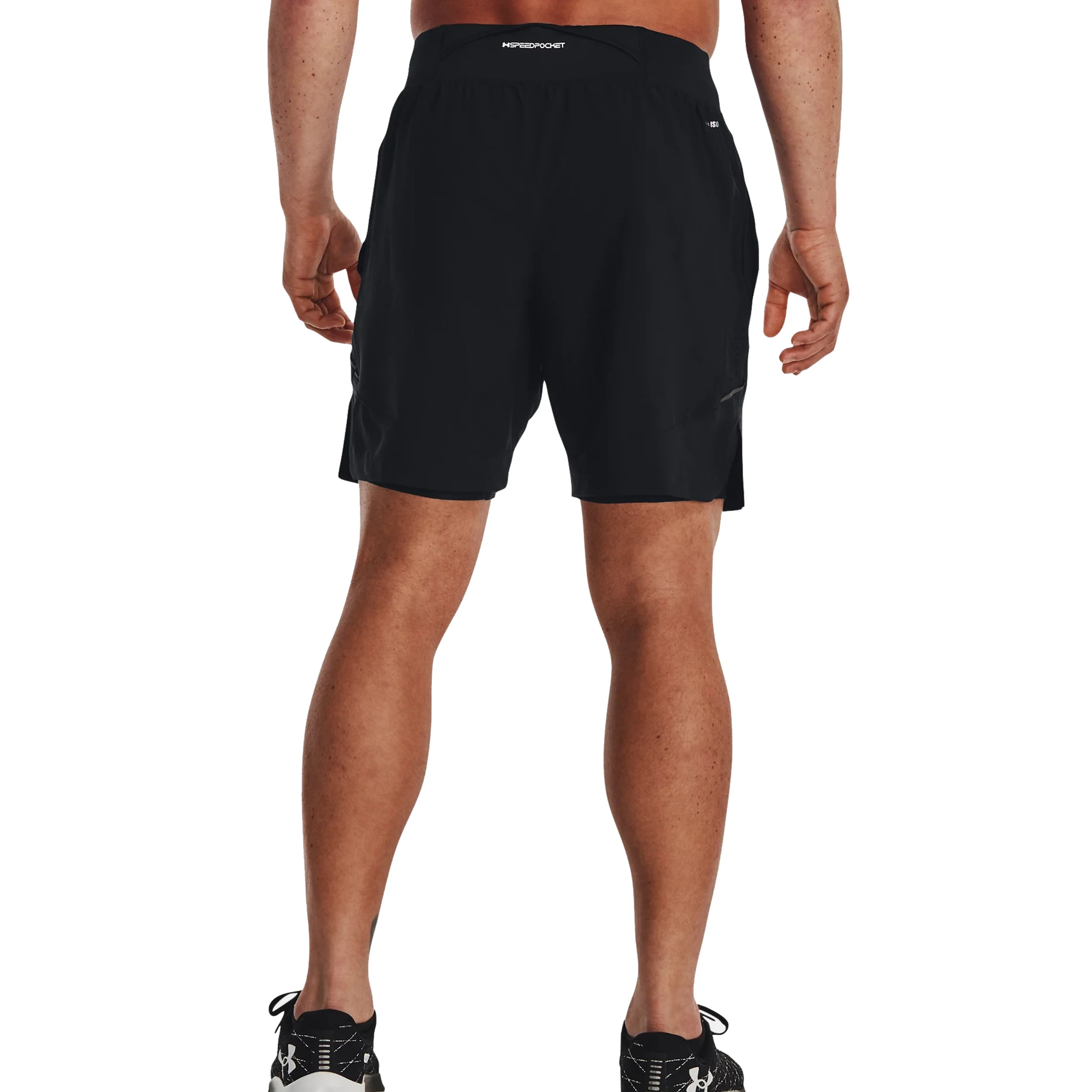 Launch Elite 2in1 7in Shorts Herrar-Svart - Image 3
