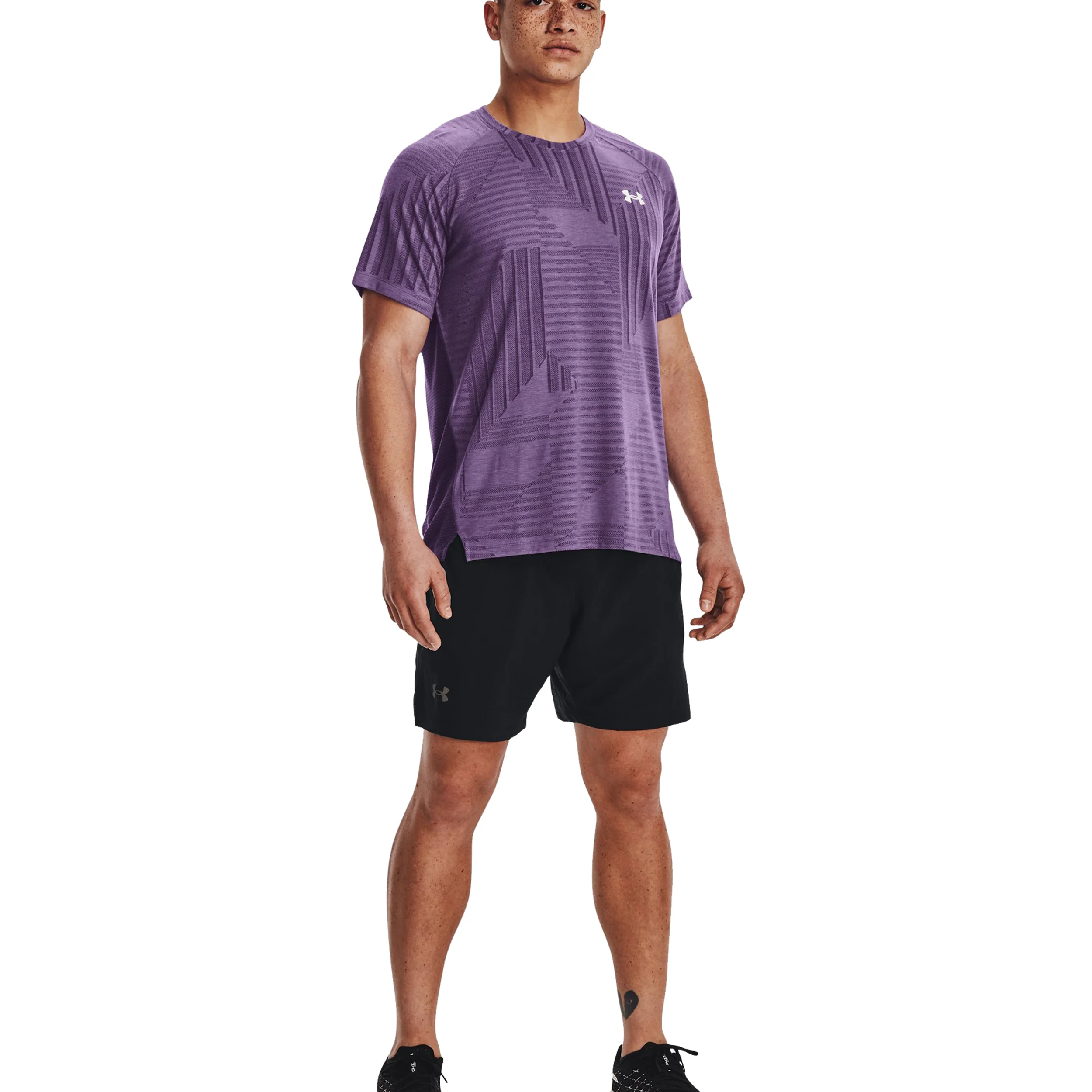 Launch Elite 2in1 7in Shorts Herrar-Svart - Image 4