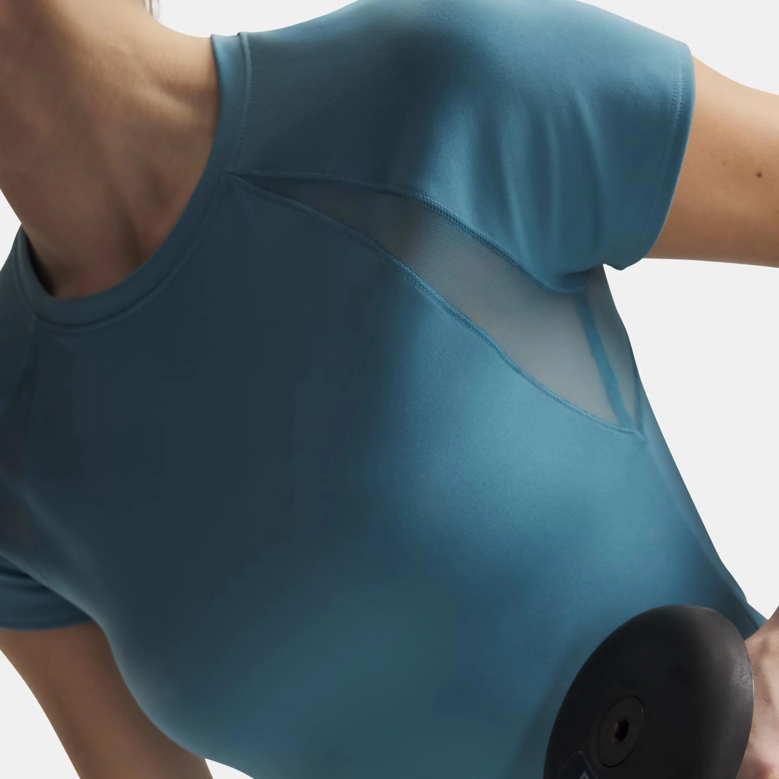 Motion Mesh T-shirt Damer-blå - Image 3