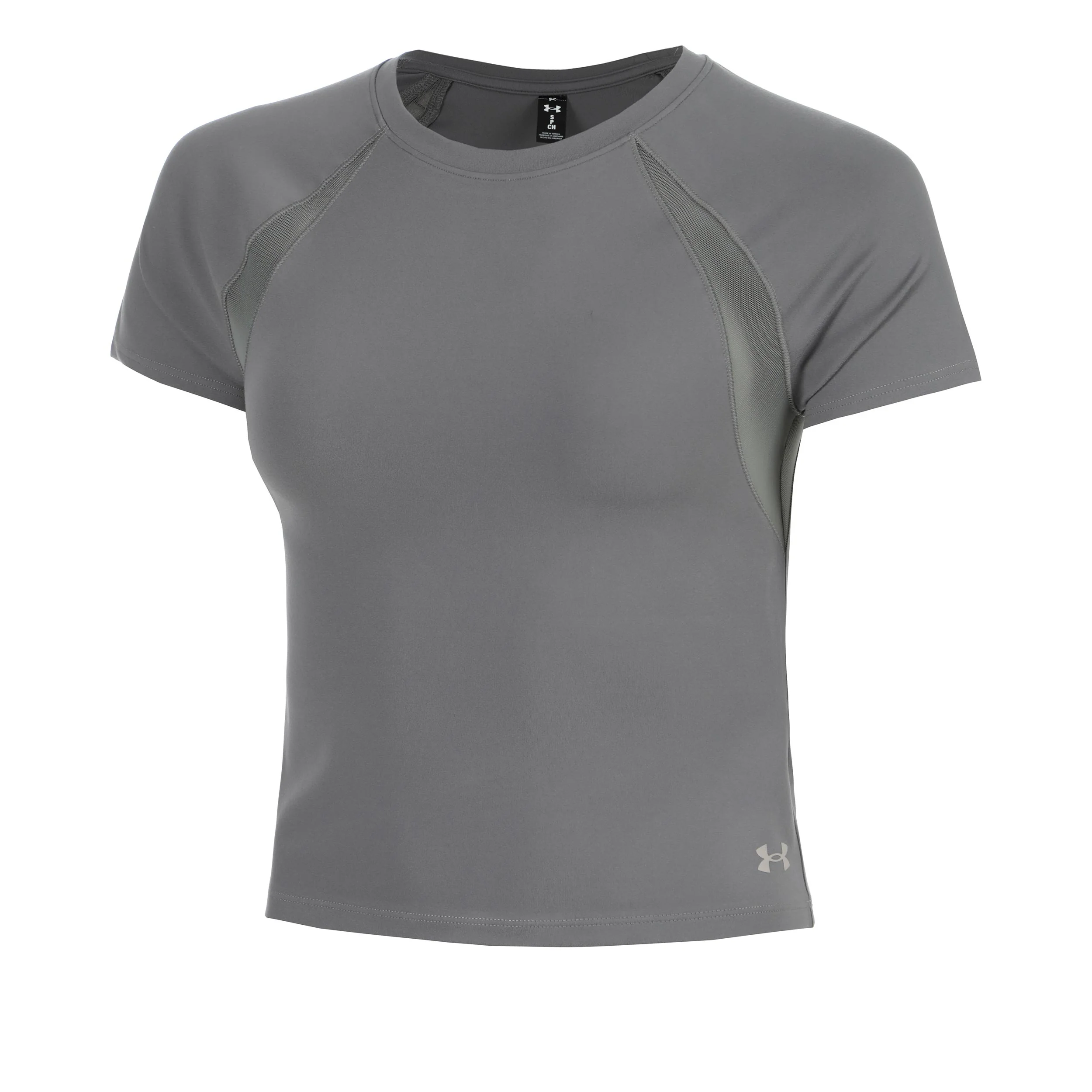 Motion Mesh T-shirt Damer-grön, grå