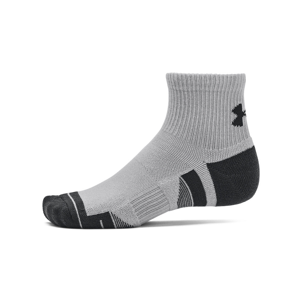 Performance Tech Quarter Tennisstrumpor 3-pack-Grå,Flerfärgad - Image 4