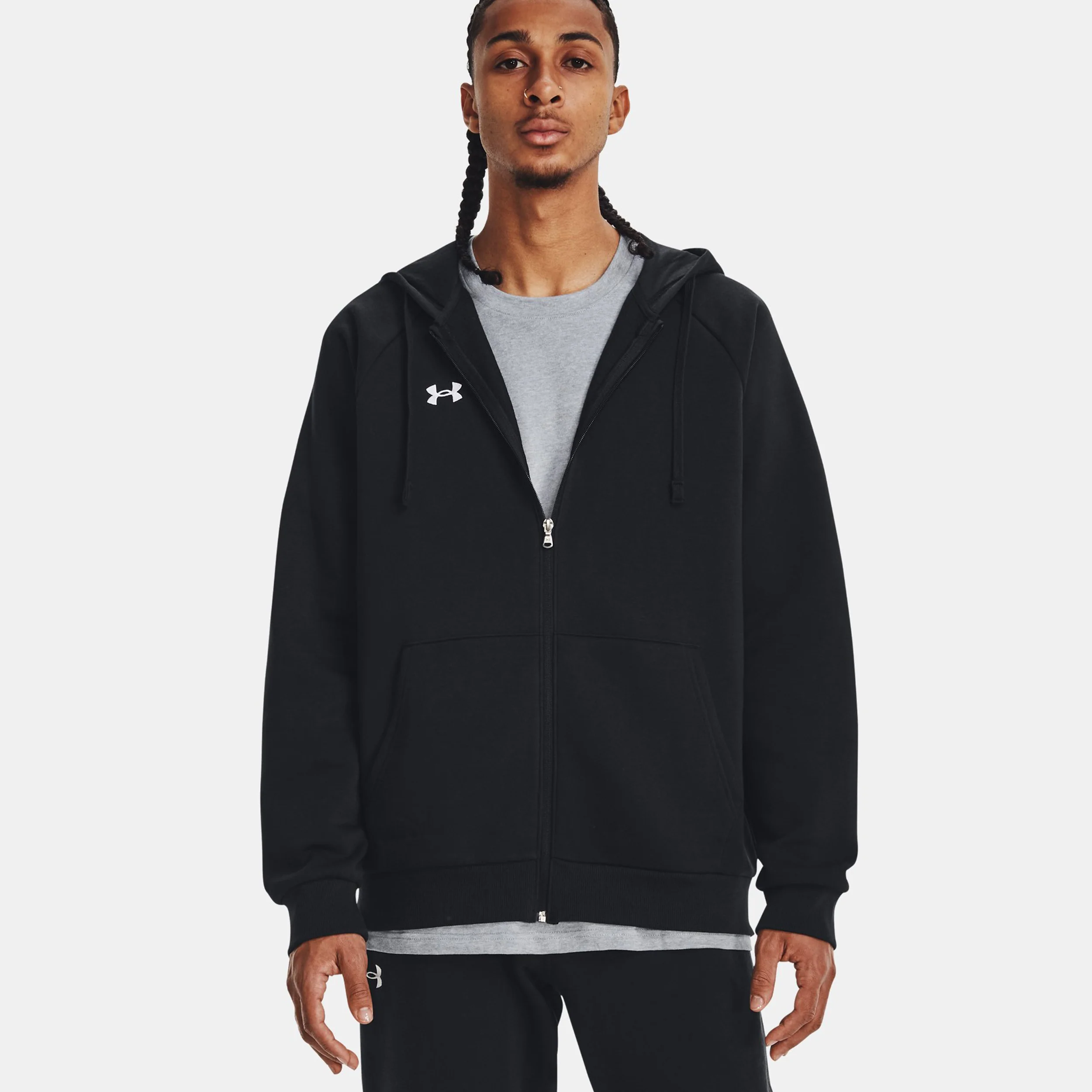 Rival Sweat-jacka Herrar-Svart - Image 3