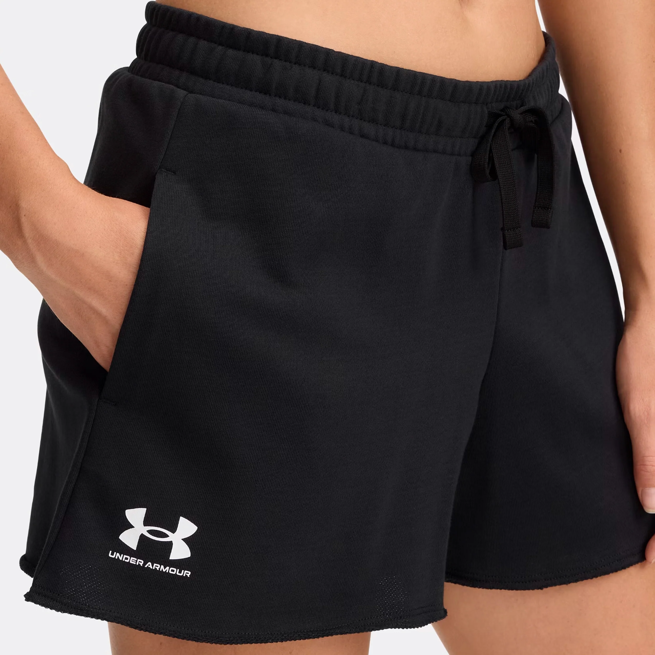 Rival Terry Shorts Damer - svart - Image 3