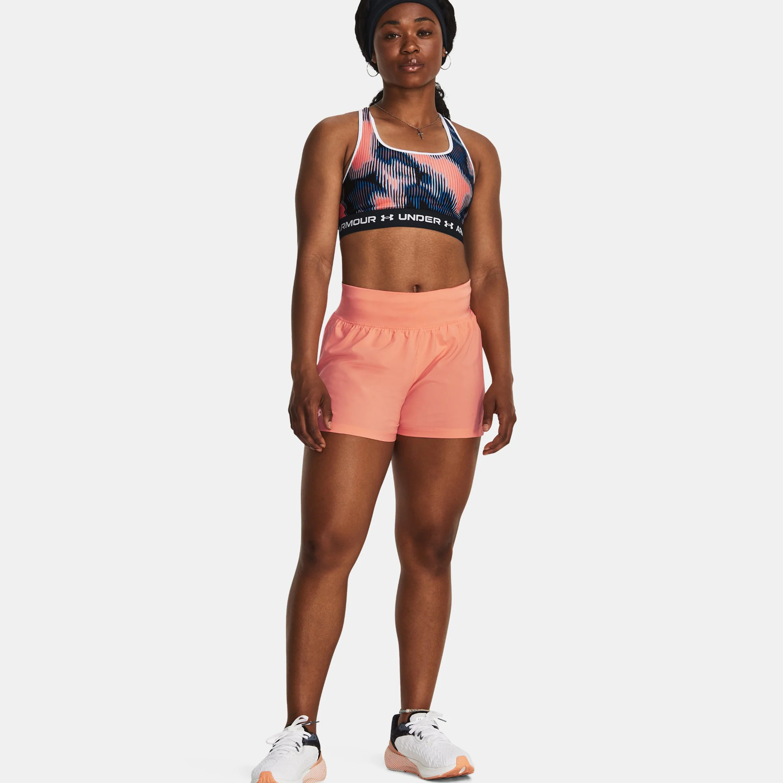 Run Stamina 3in Shorts Damer-Pink - Image 5