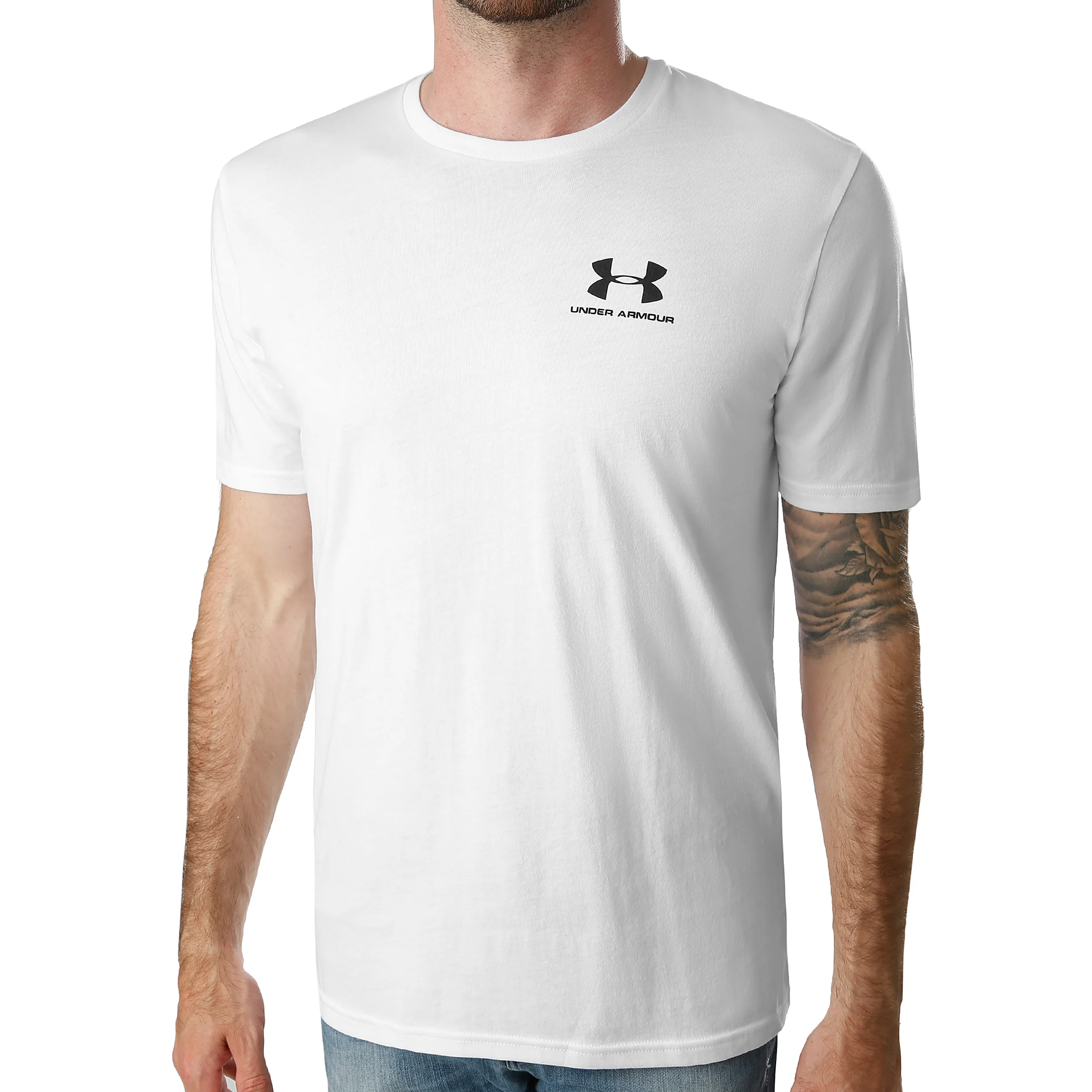 Sportstyle Left Chest T-shirt Herrar-Vit,Svart - Image 3