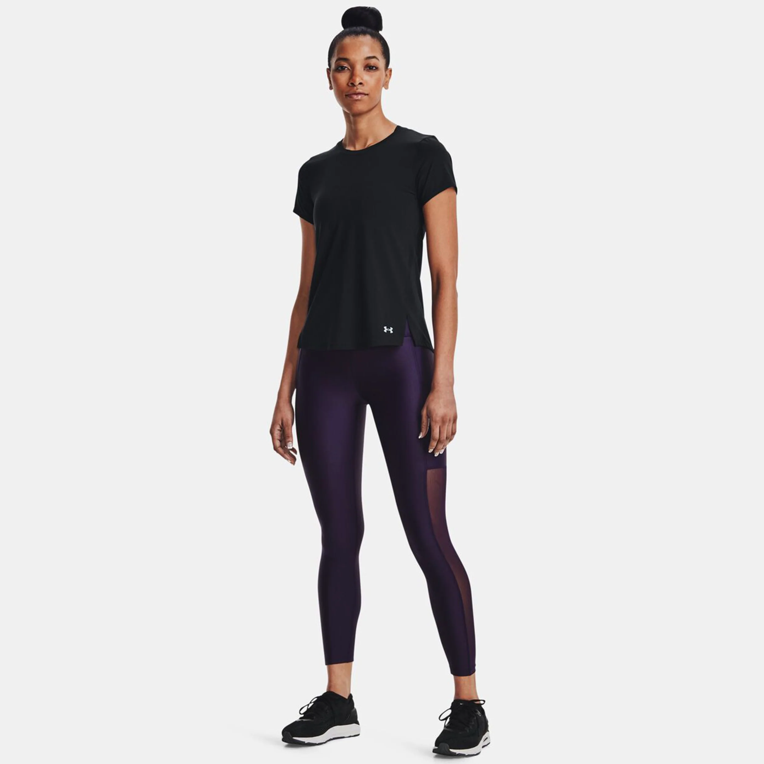 Streaker Jacquard T-shirt Damer - svart, - Image 6