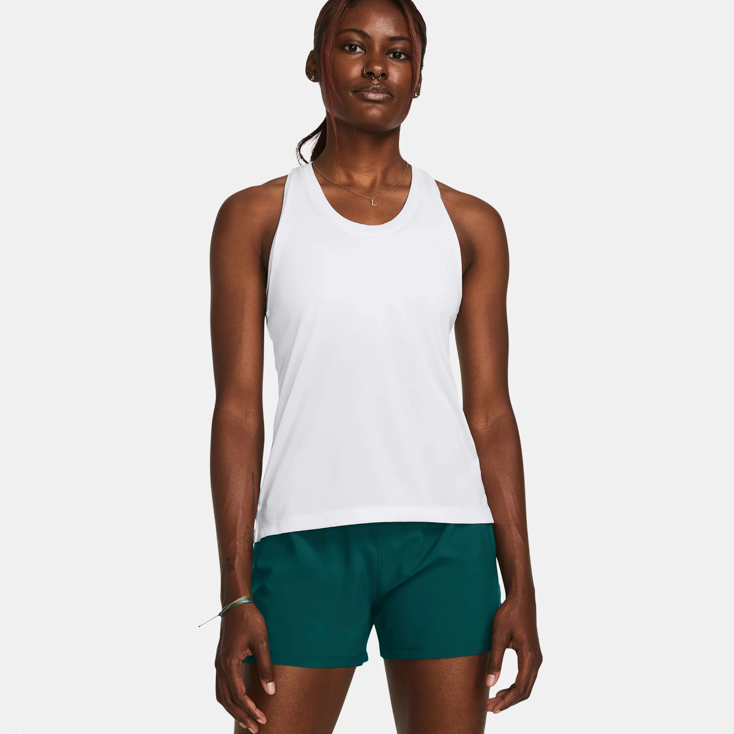 Streaker Singlet Löpningstopp Damer-Vit - Image 3