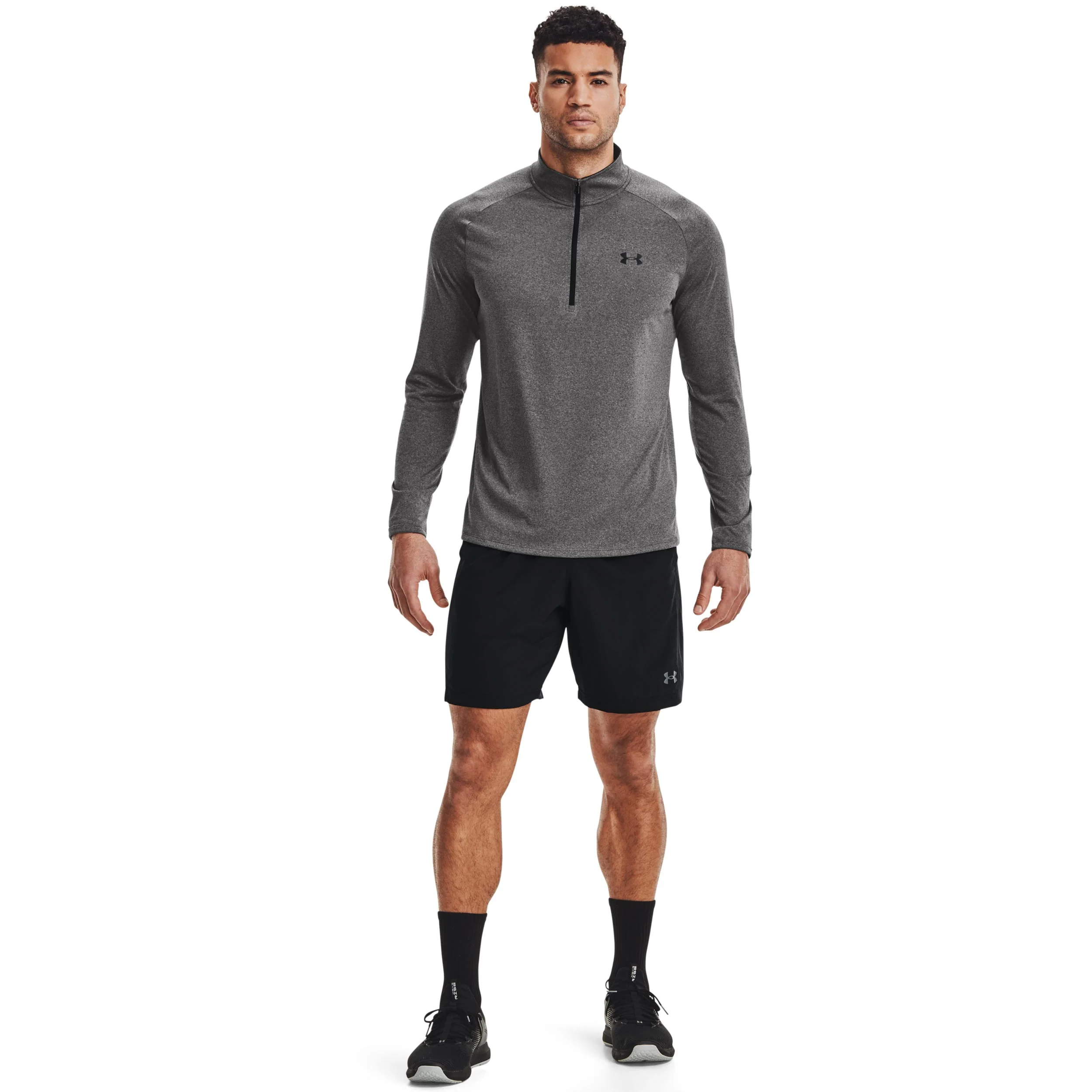 Tech 2.0 Half-Zip Långärmat Herrar-mörkgrå - Image 5