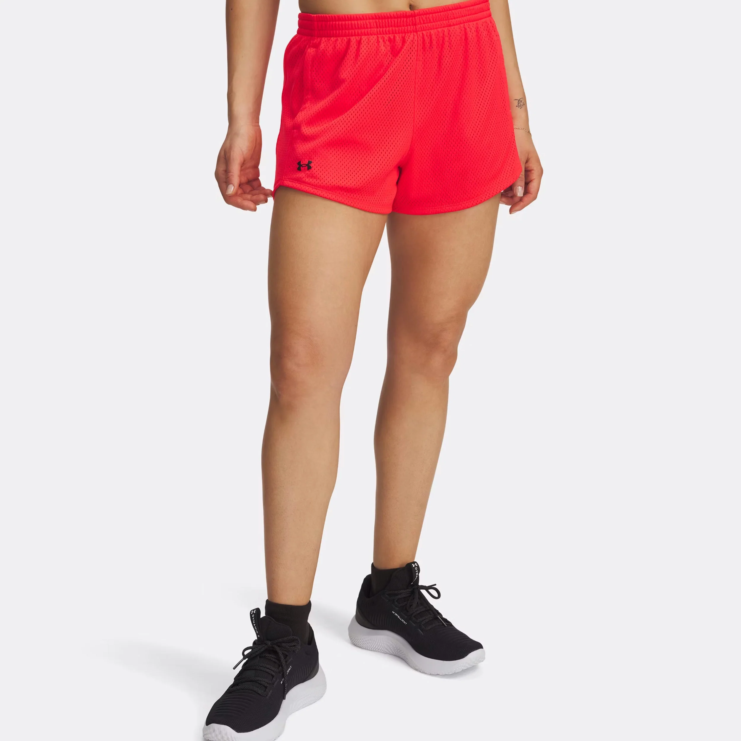 Tech Play Up Mesh Shorts Damer-Röd