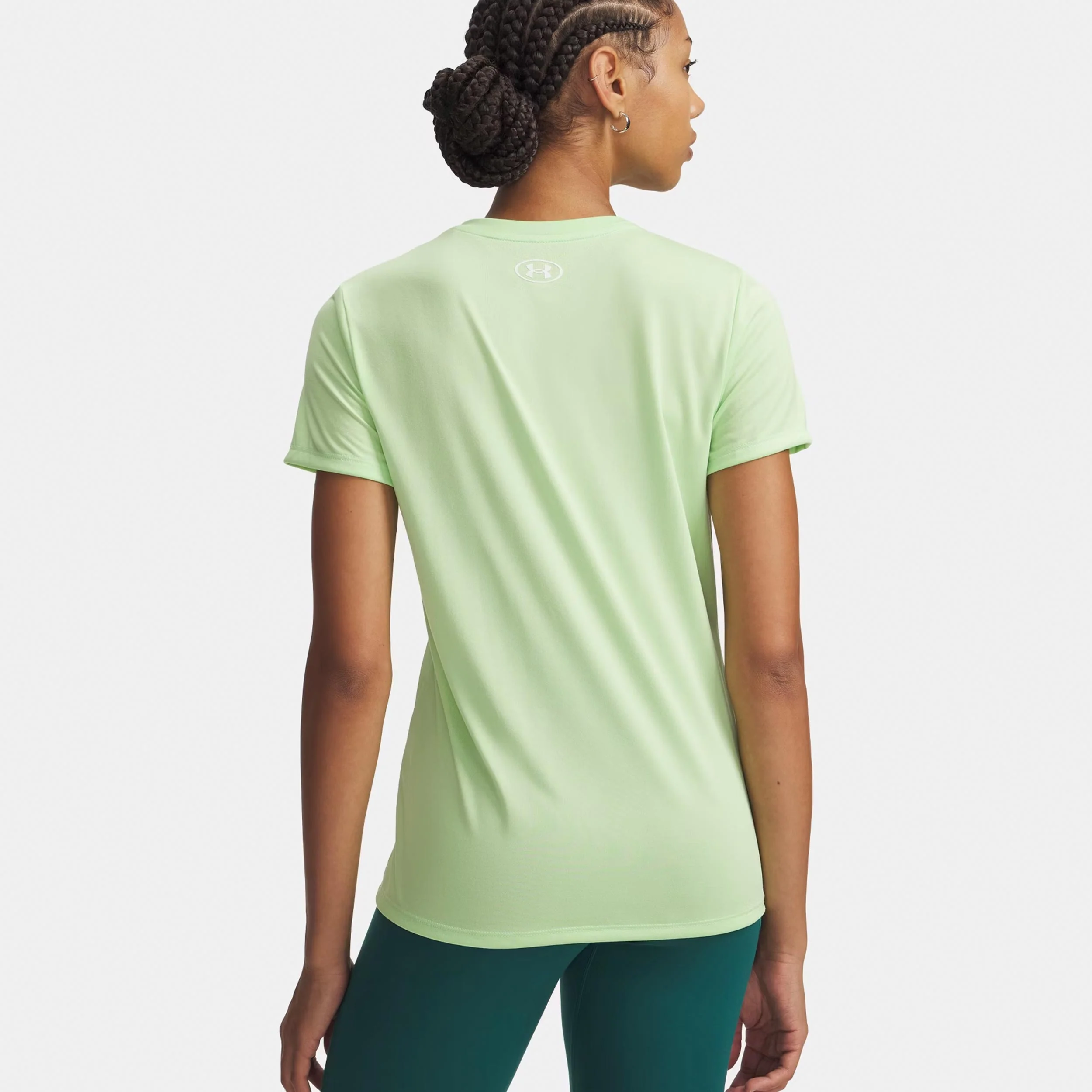 Tech Solid T-shirt Damer-grön - Image 2