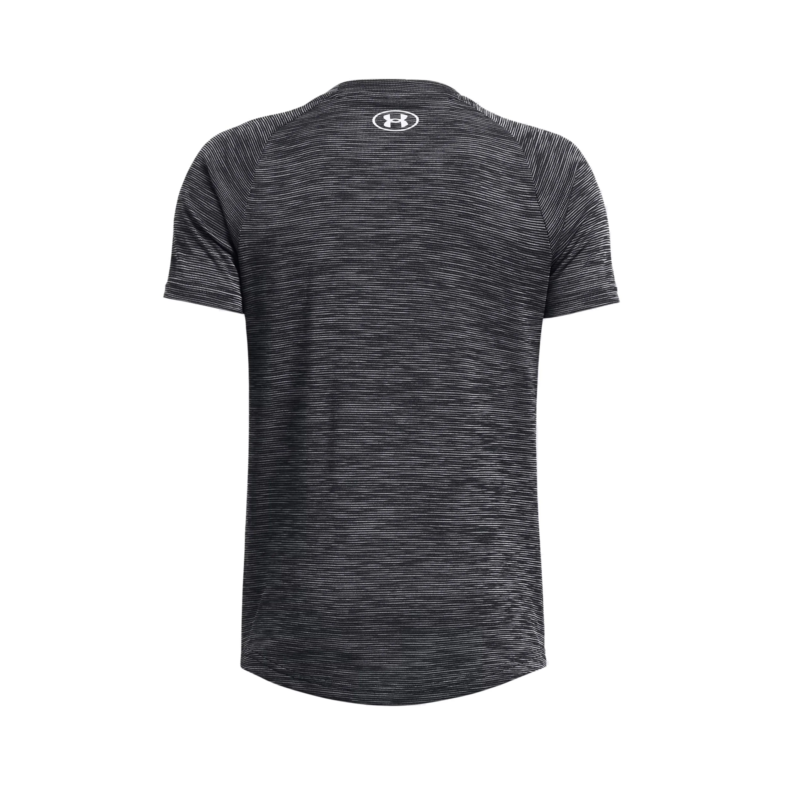Tech Textured T-shirt Pojkar-svart, vit - Image 2