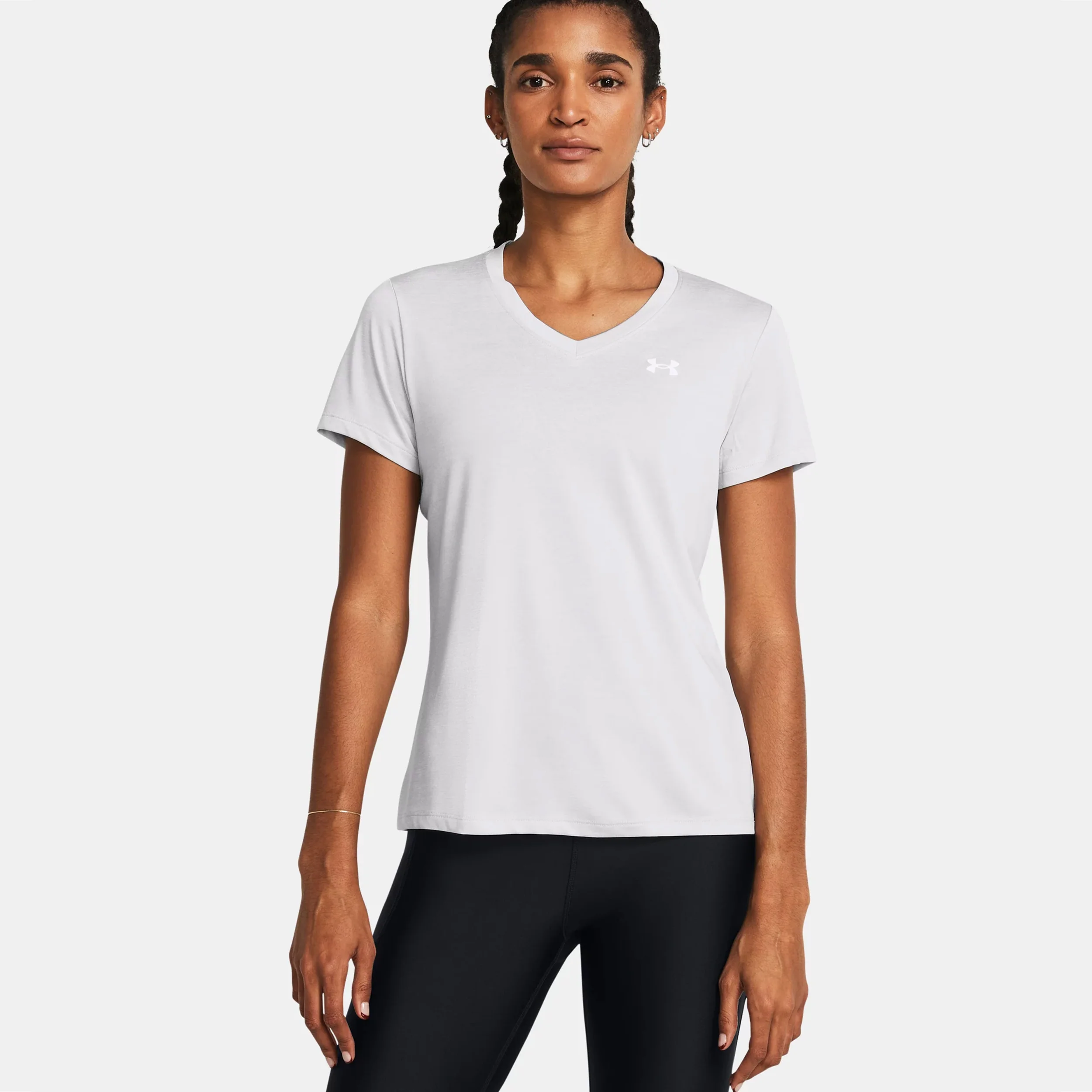 Tech Twist T-shirt Damer-Grå - Image 3