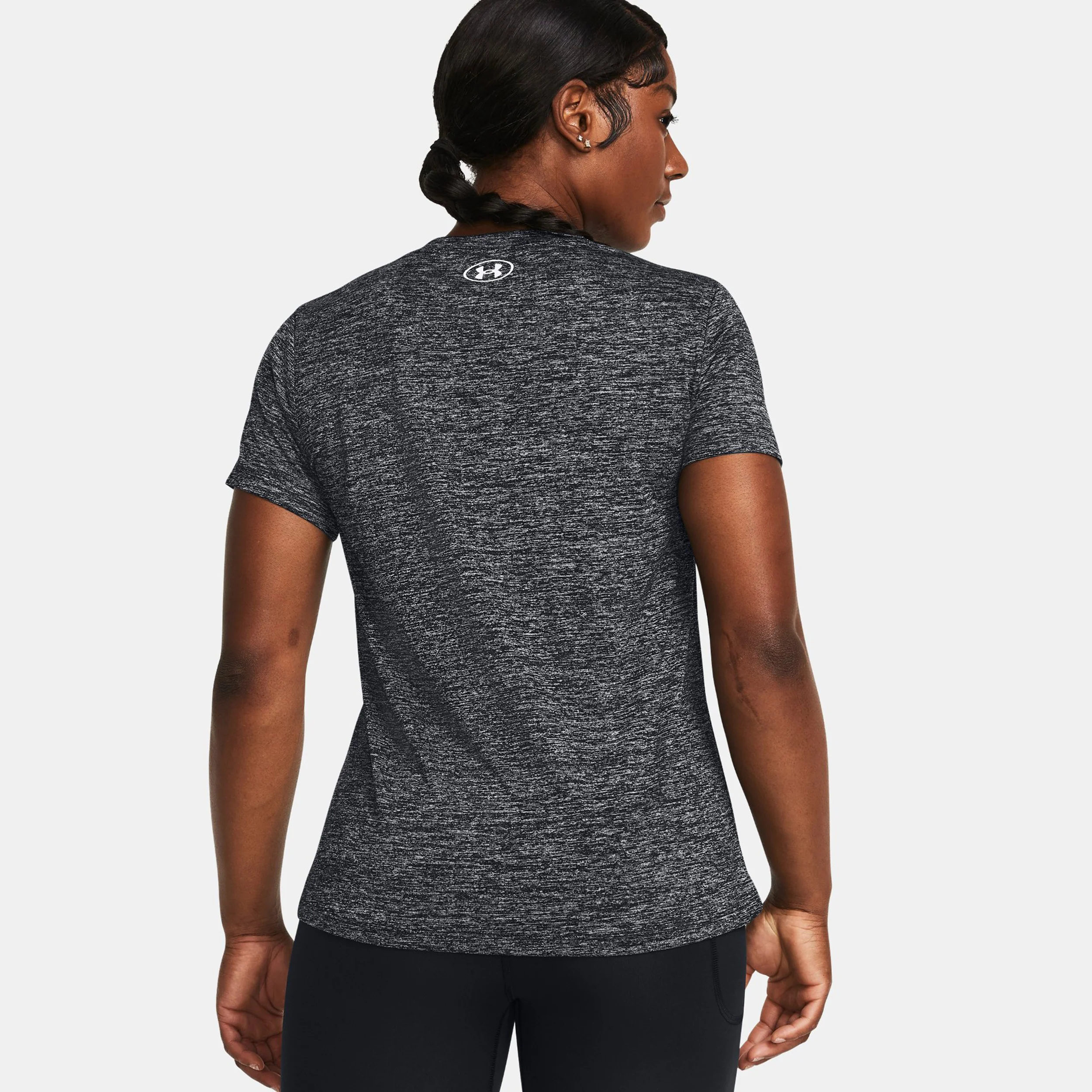 Tech Twist T-shirt Damer-Svart - Image 2