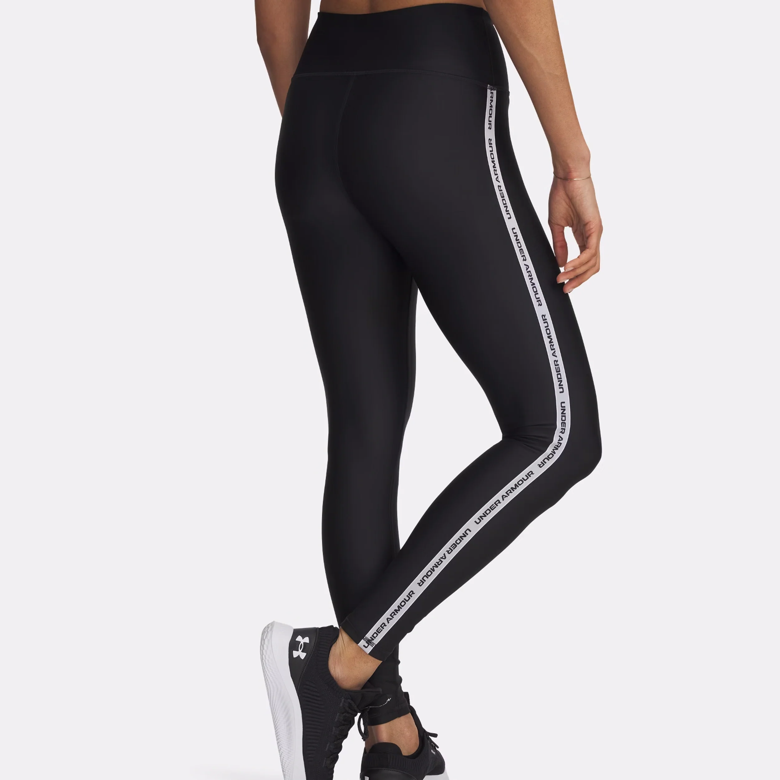 Tech Wm Tape Tights Damer-Svart - Image 3