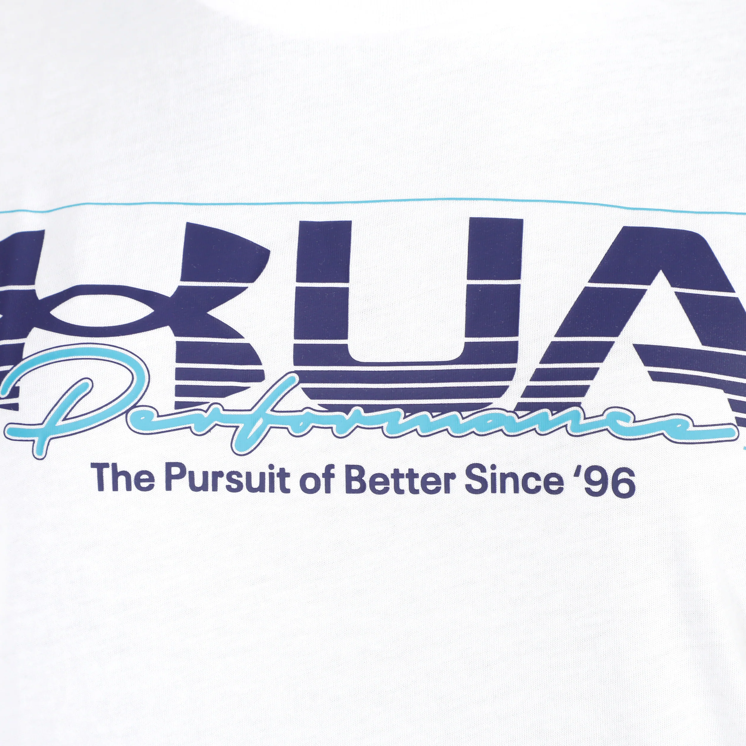 UA Vintage Performance T-shirt Damer-Vit - Image 3