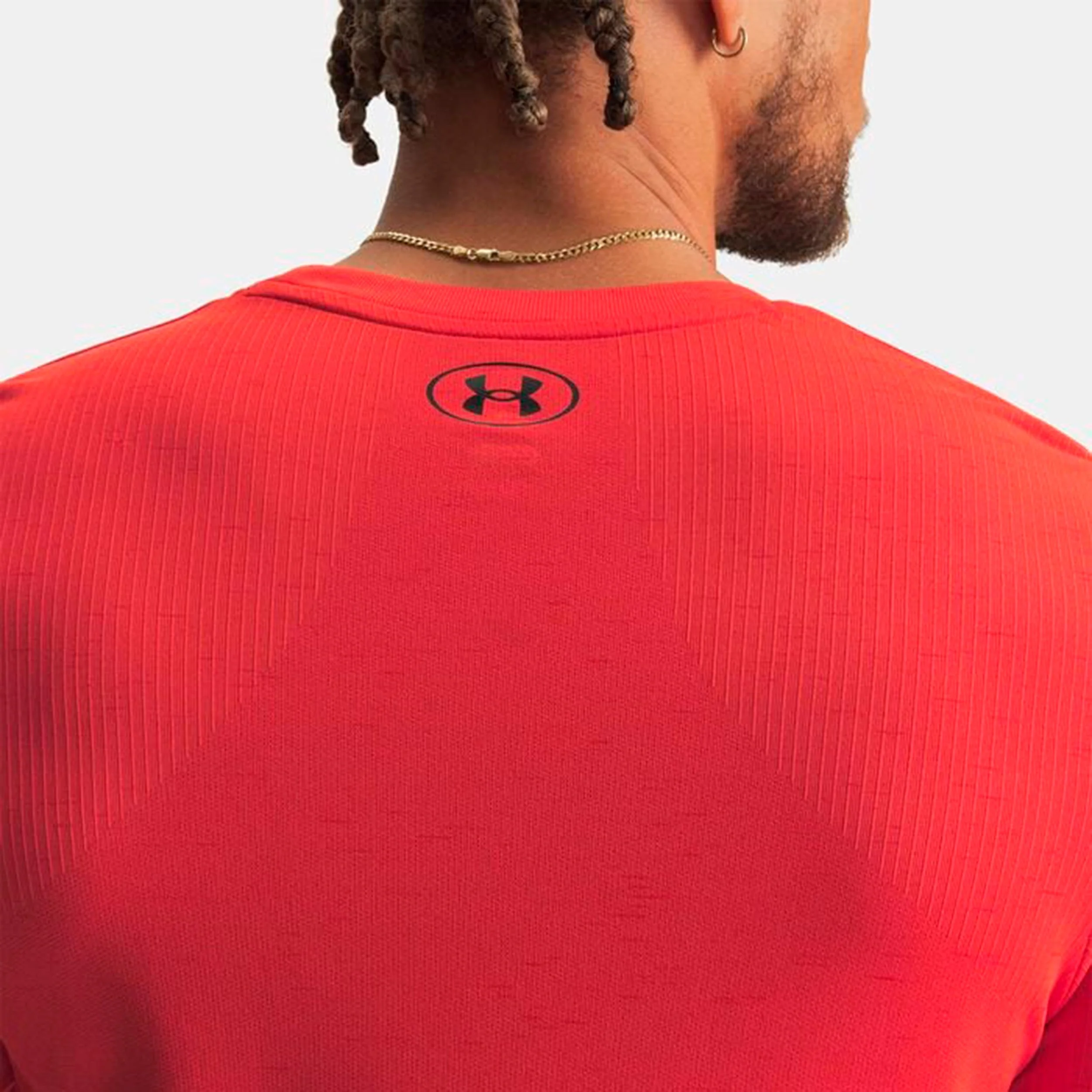 Vanish Seamless T-shirt Herrar-röd, svart - Image 3