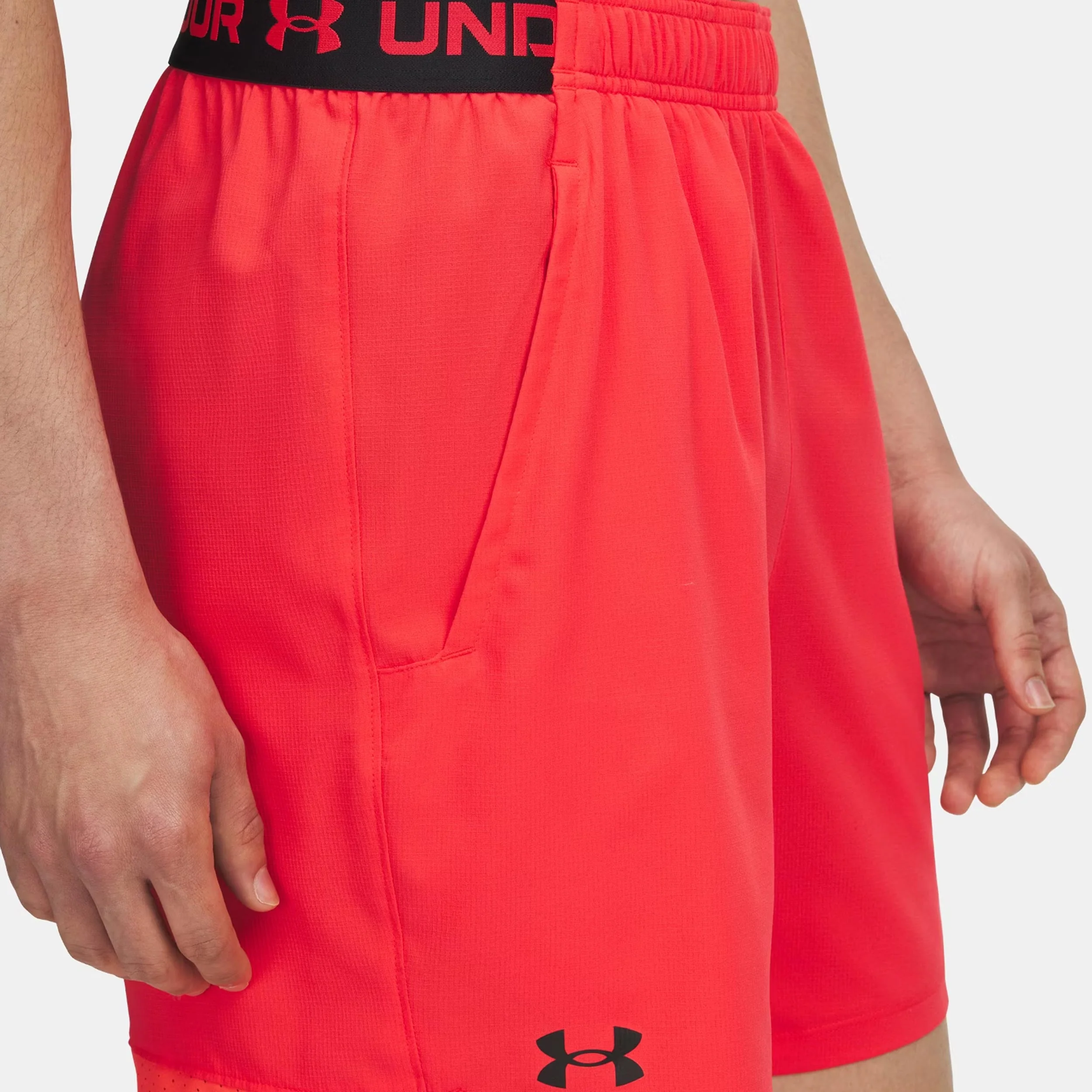 Vanish Woven 6In Shorts Herrar-Röd,Svart - Image 3