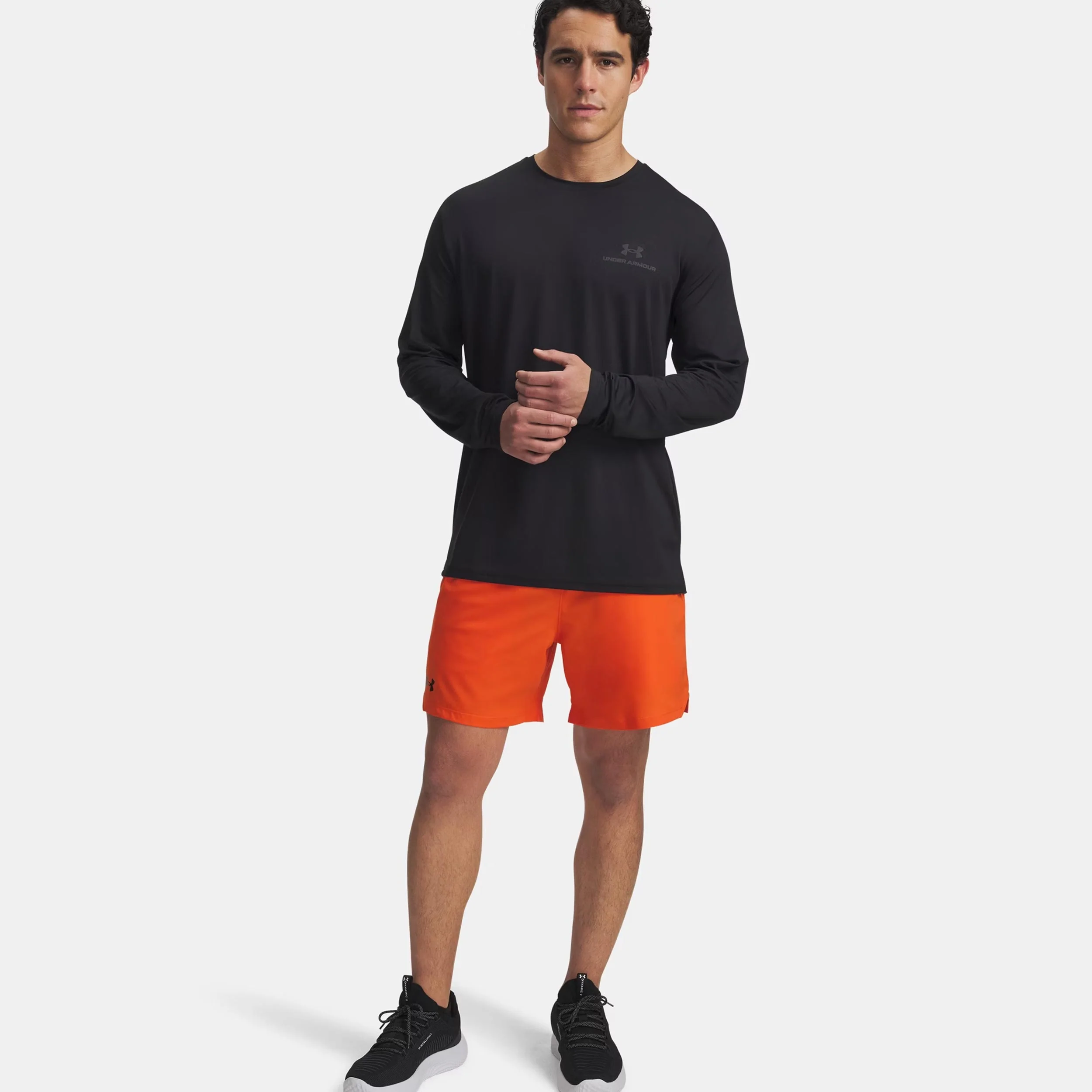 Vansih Woven 6in Shorts Herrar-orange - Image 3