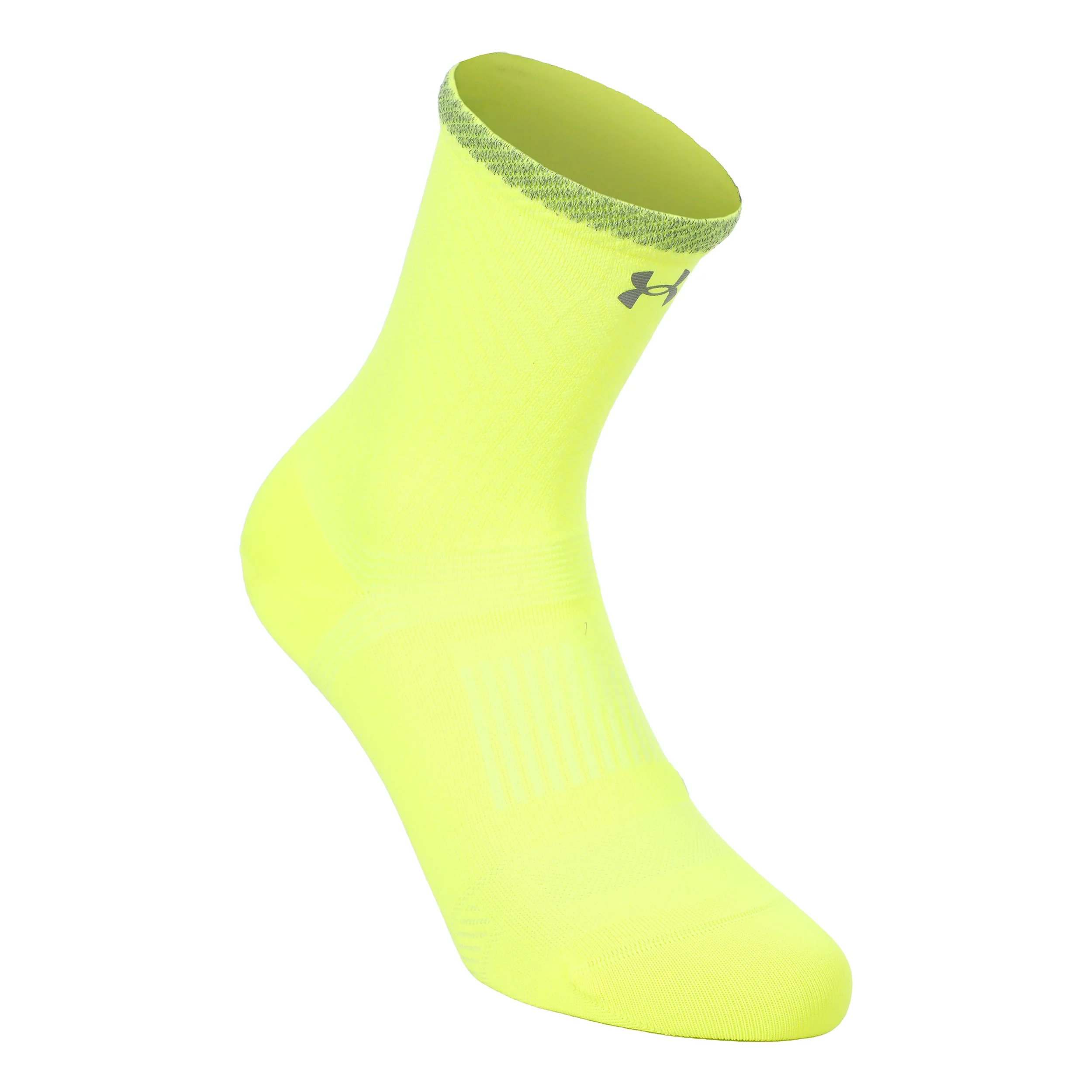 Velociti Lite Crew Löparsockor Unisex-neongul, neongul