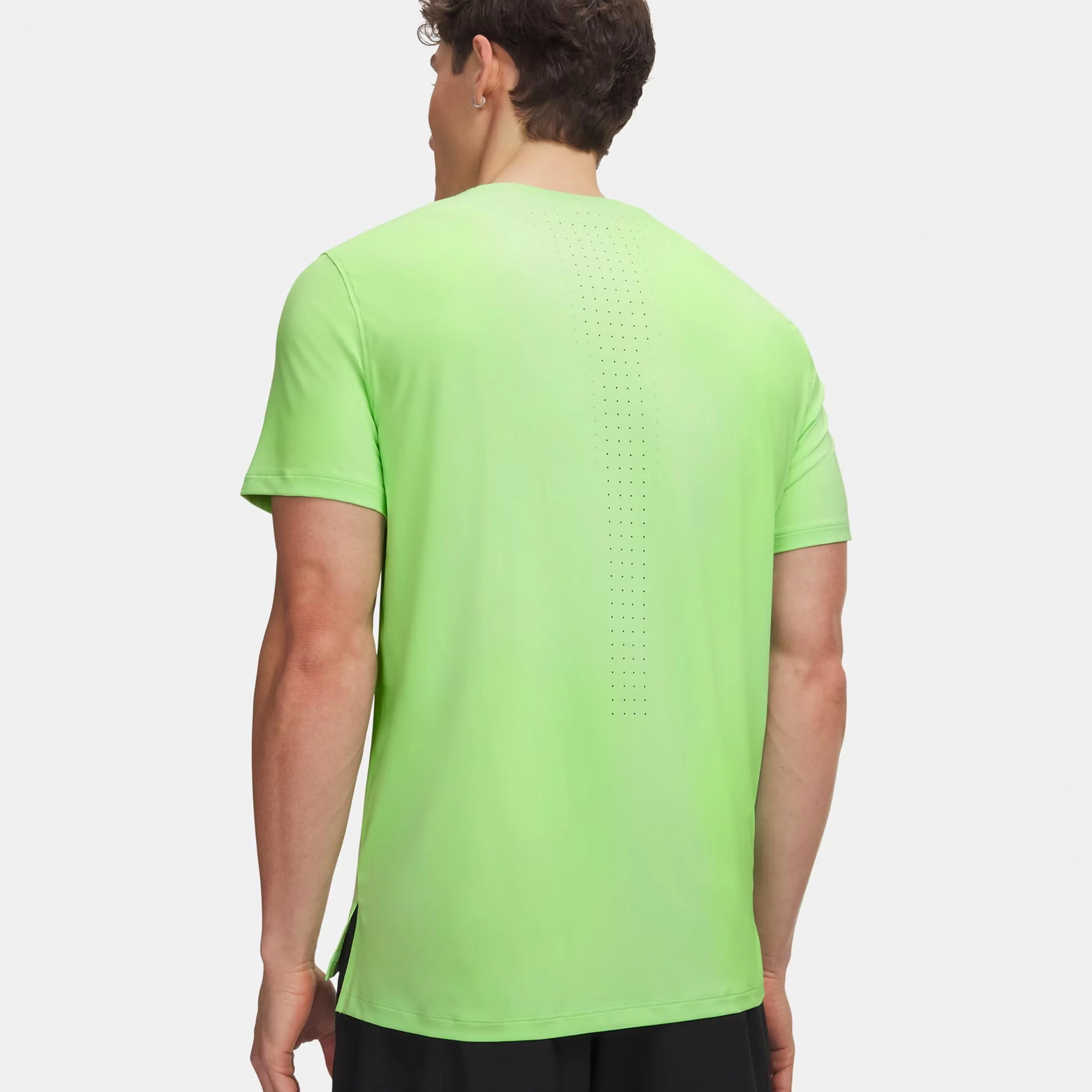 Velociti Pro Löpartröja Herrar - neongrön, silver - Image 2