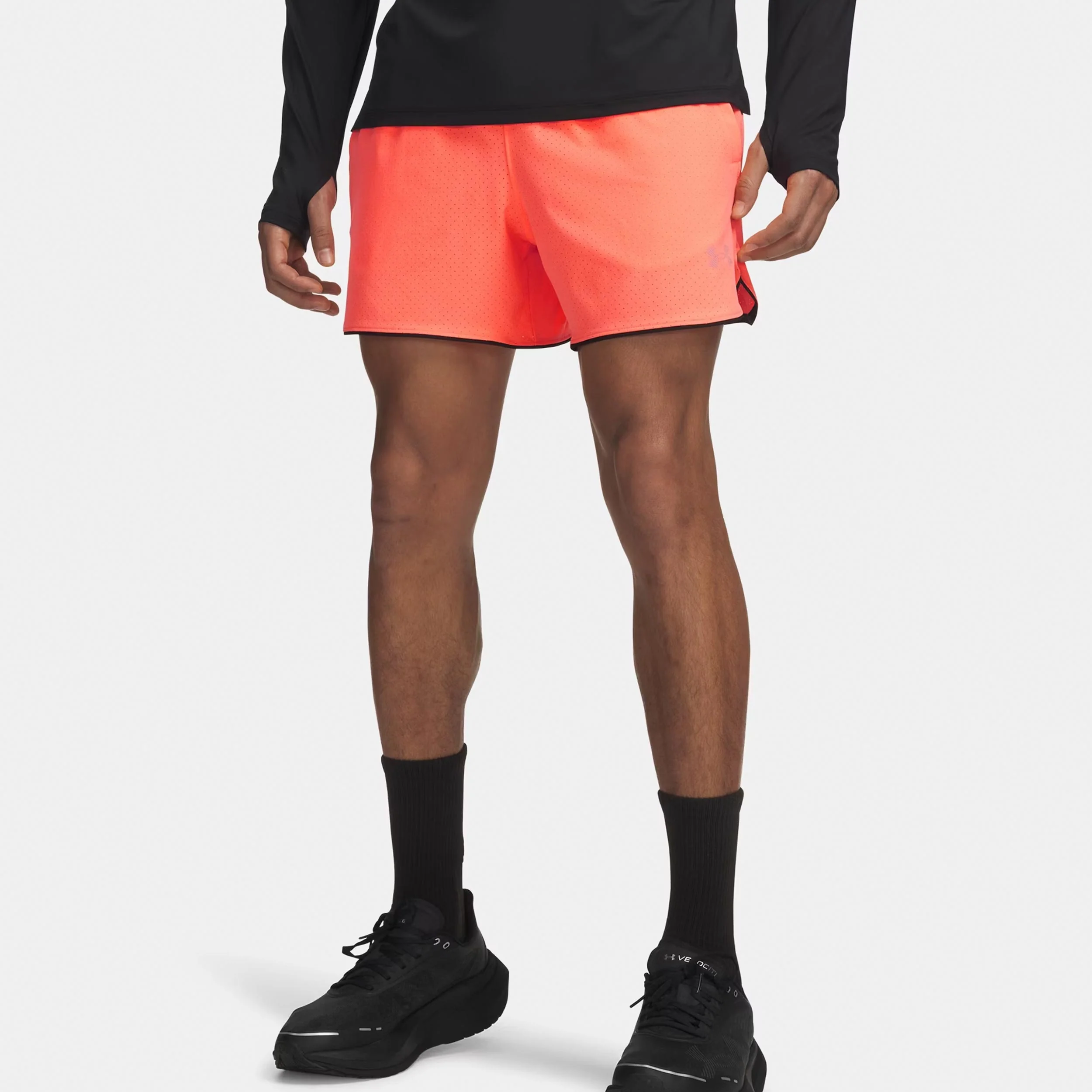 Velociti Pro Vent 5in  Löparshorts Herrar - orange, silver