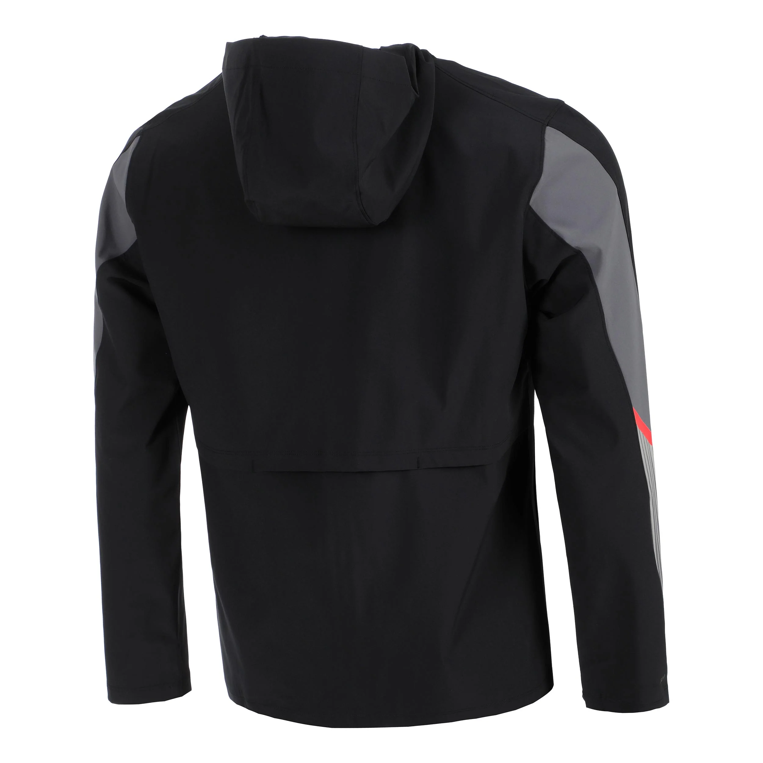 Velociti Storm Hooded Löparjacka Herrar-Svart,Grå - Image 2