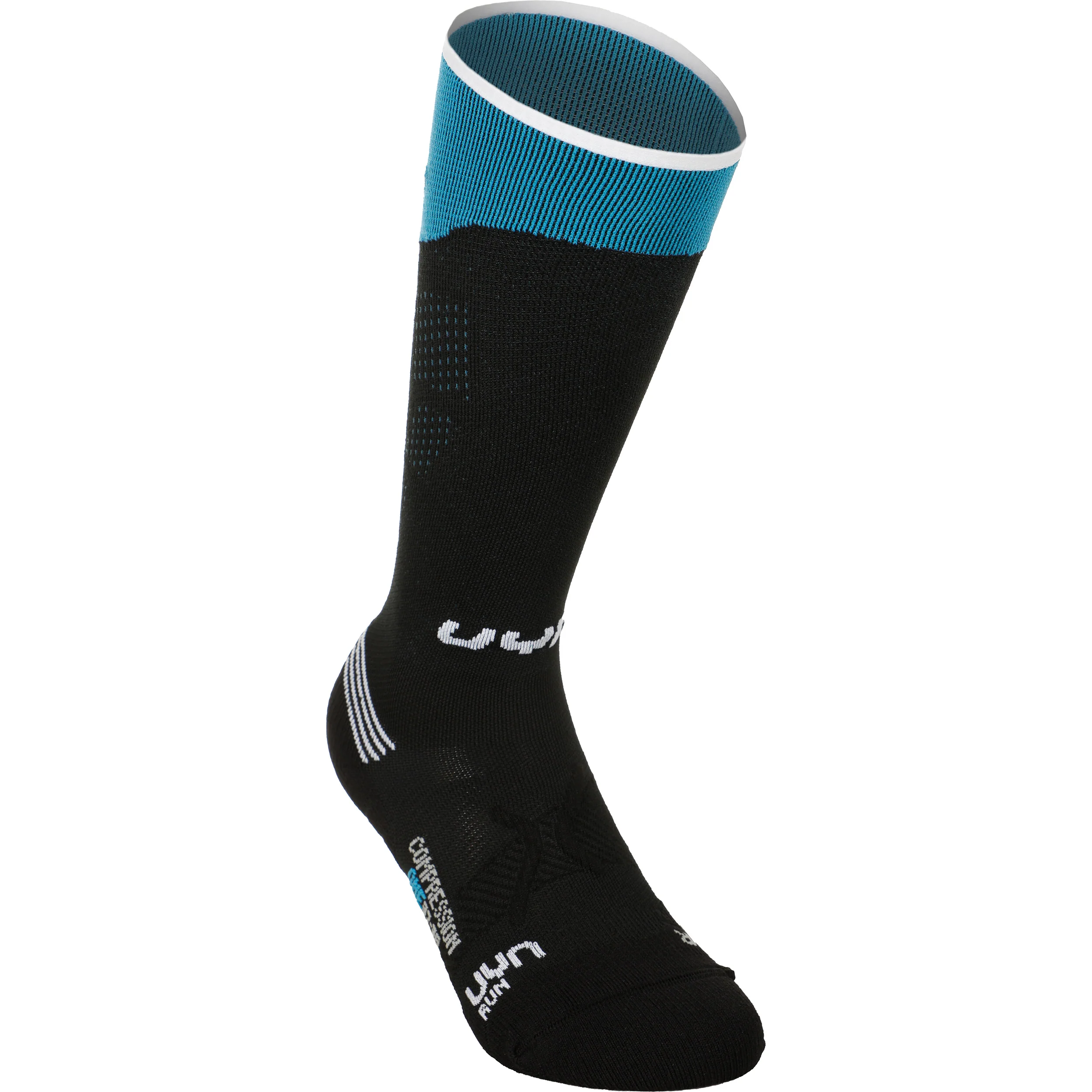 Compression One Löparsockor Damer-Svart,Turkos