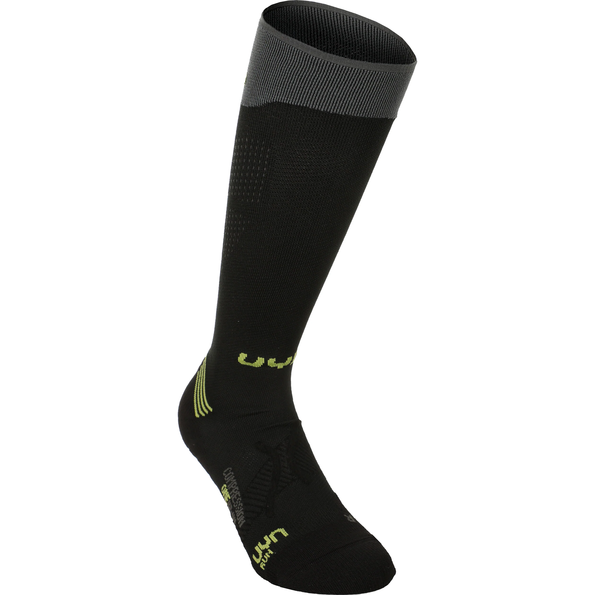 Compression One Löparsockor Herrar-Svart,Grå