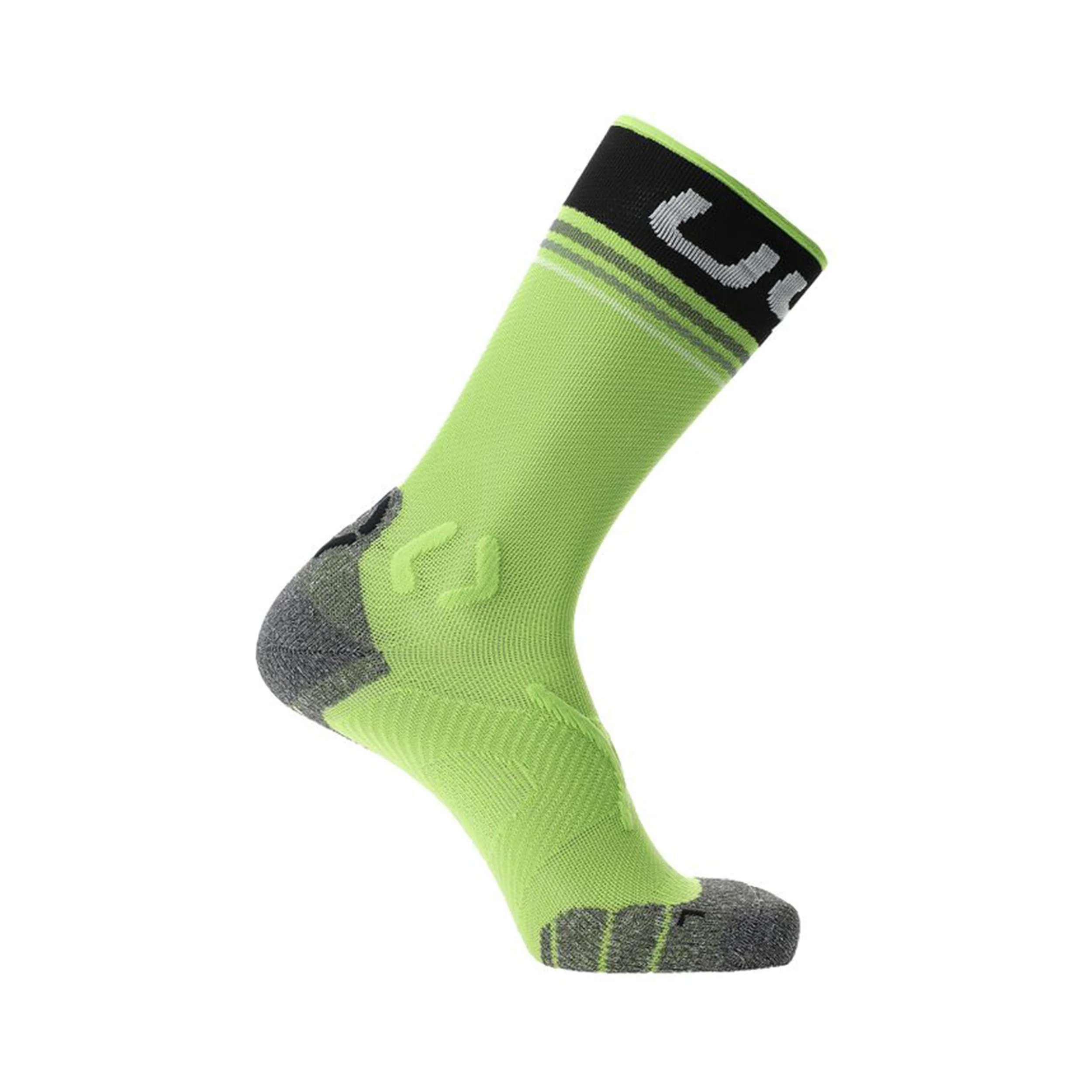 Runner's Mid One Löparsockor Herrar-Grön,Svart - Image 3