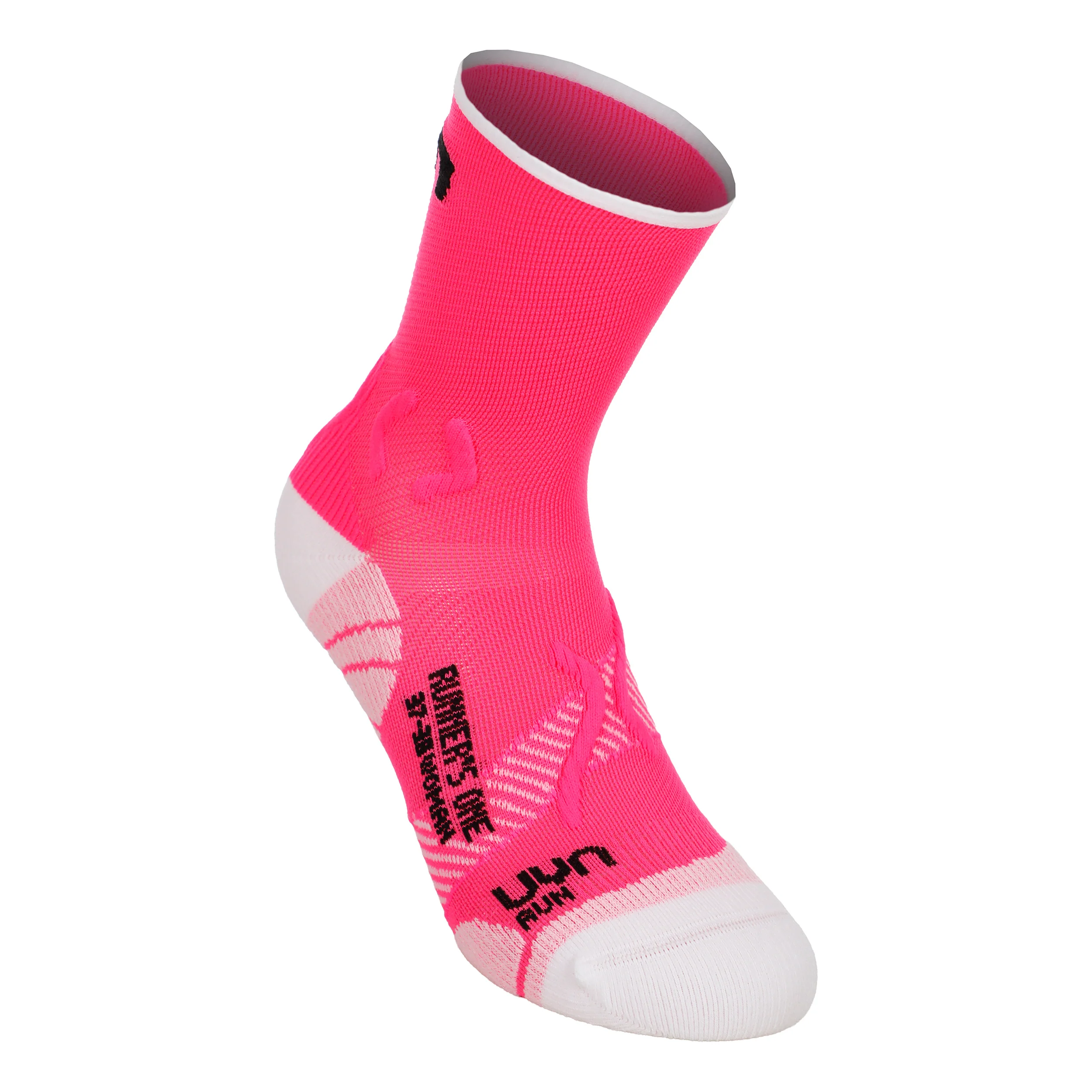 Runner's One Short Löparsockor Damer - pink, vit