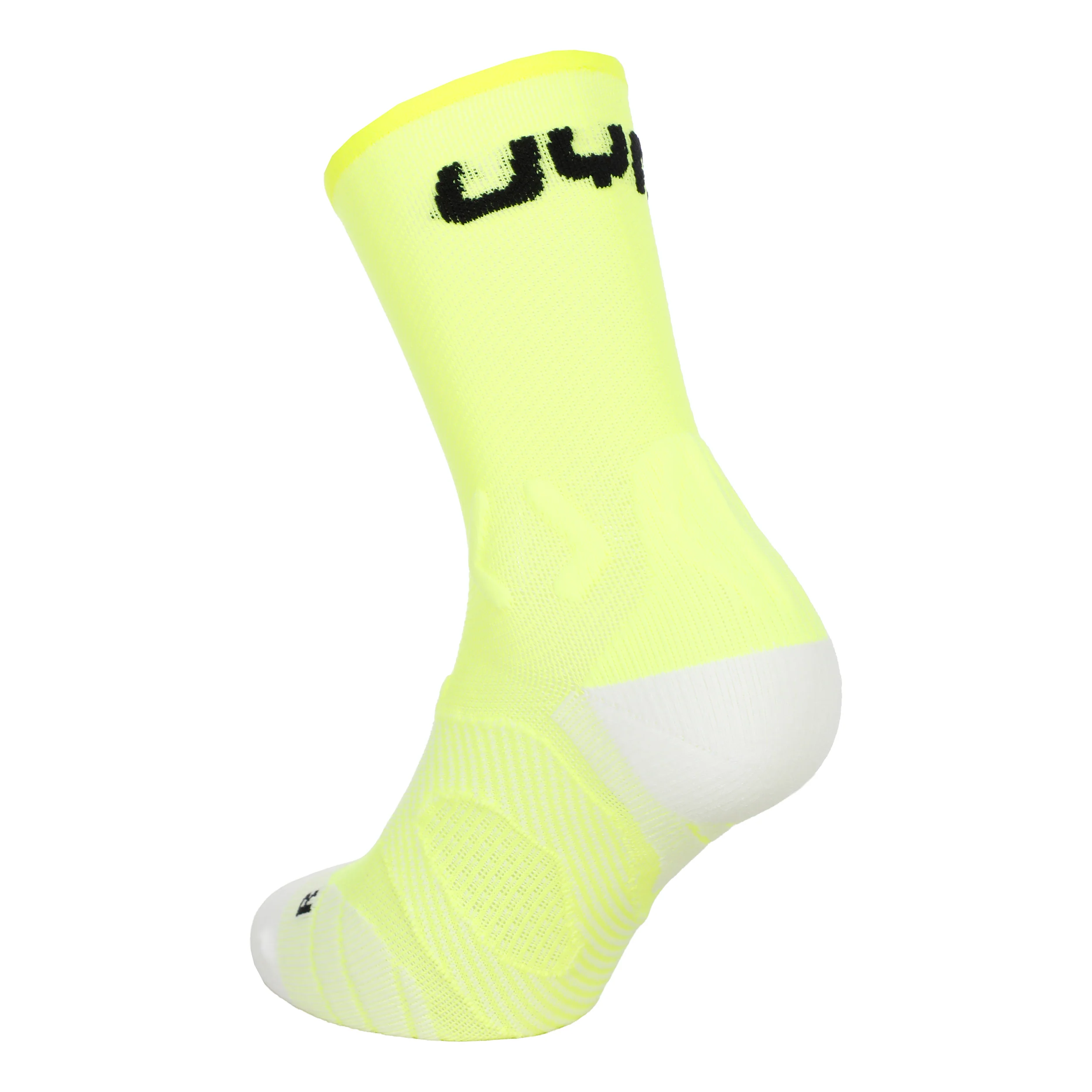 Runner's One Short Löparsockor Herrar - gul, vit - Image 2